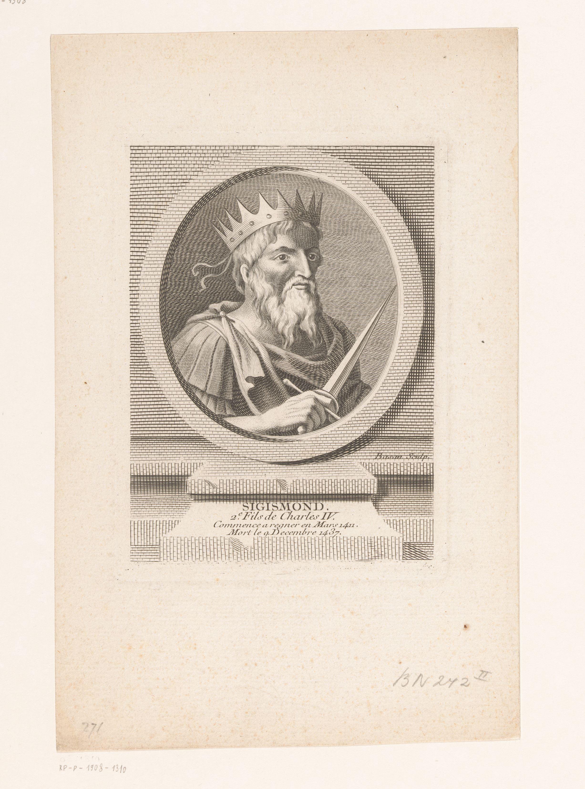 Portret van Sigismund van Luxemburg