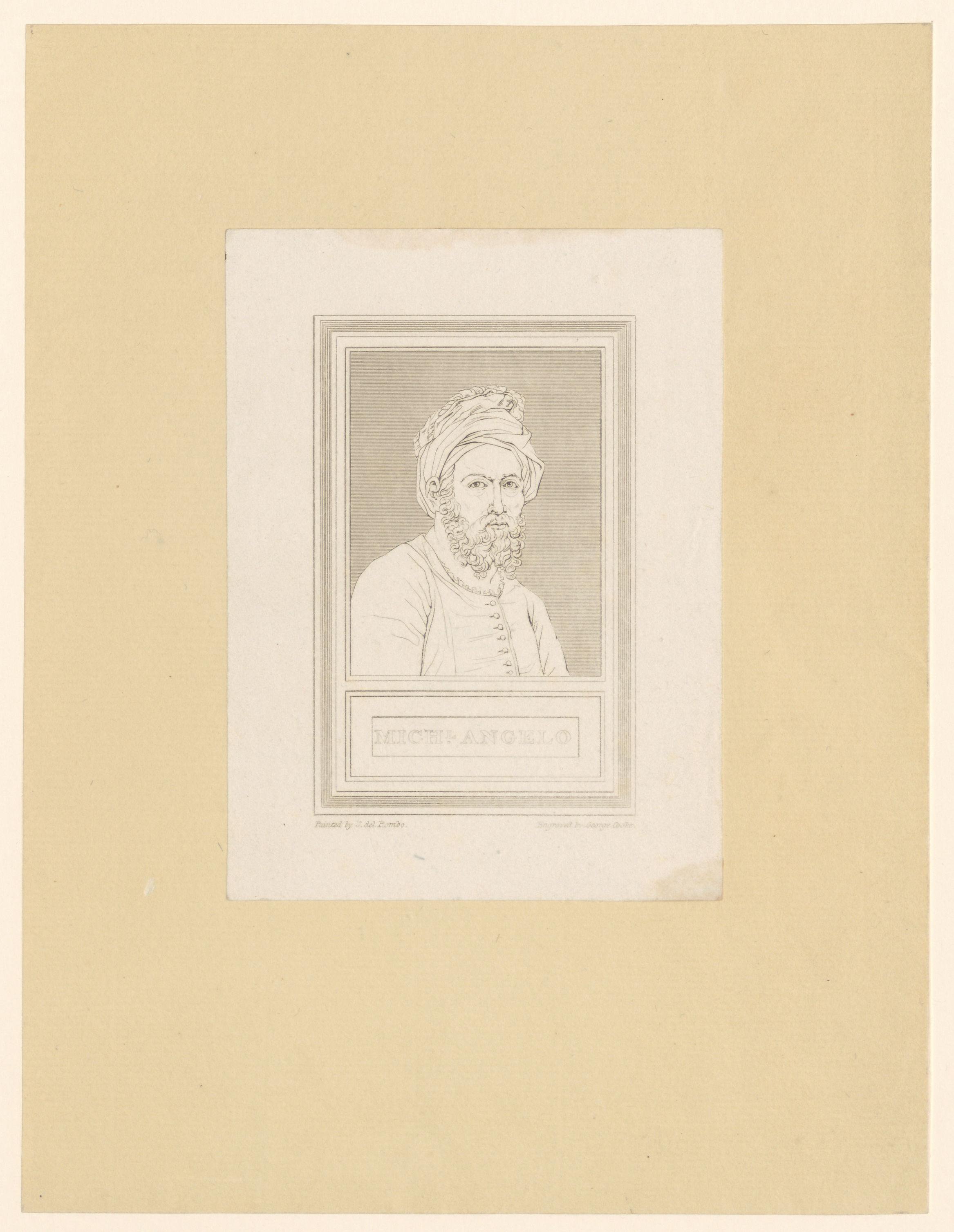 Portret van Michelangelo