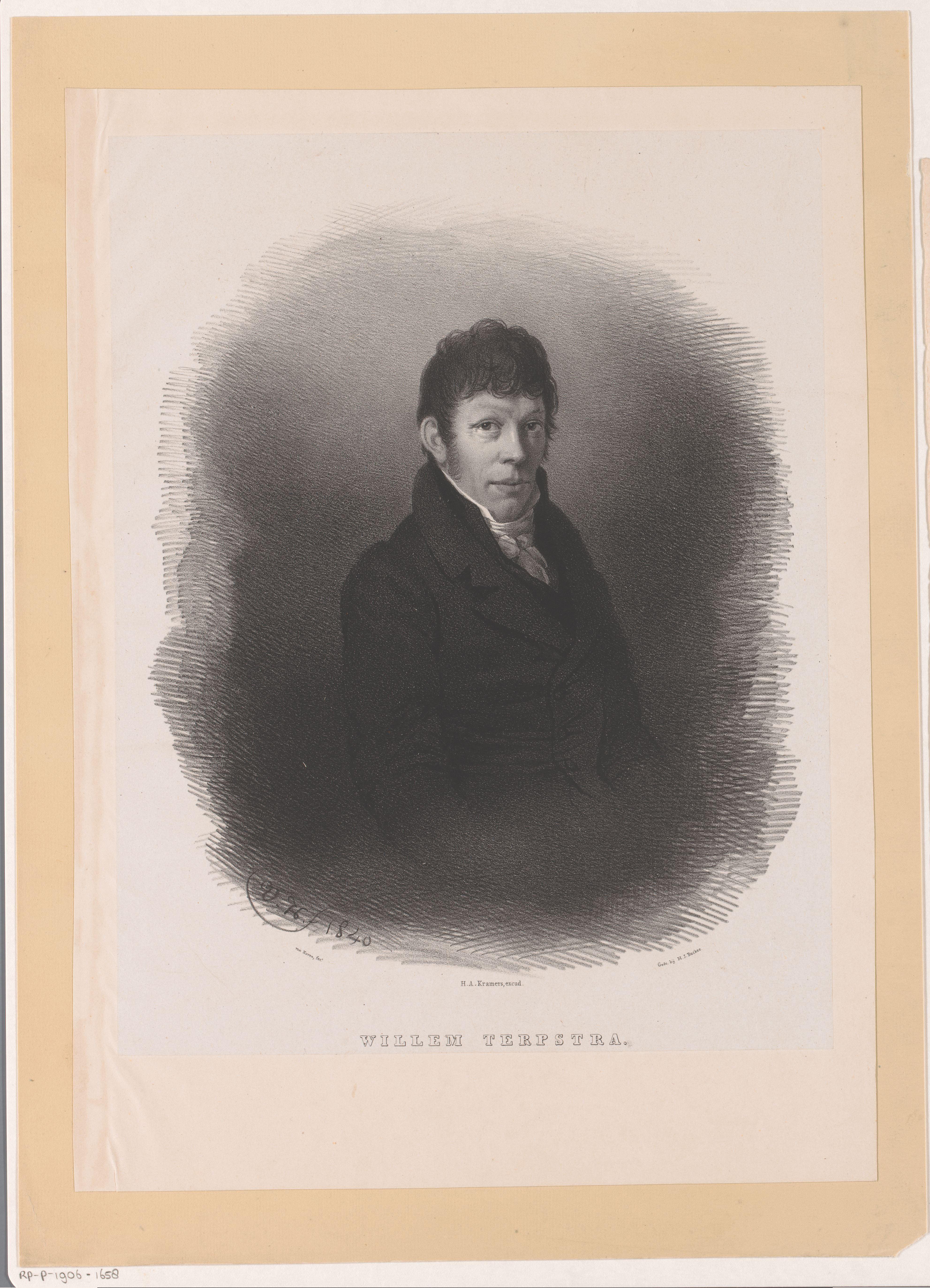 Portret van Willem Terpstra