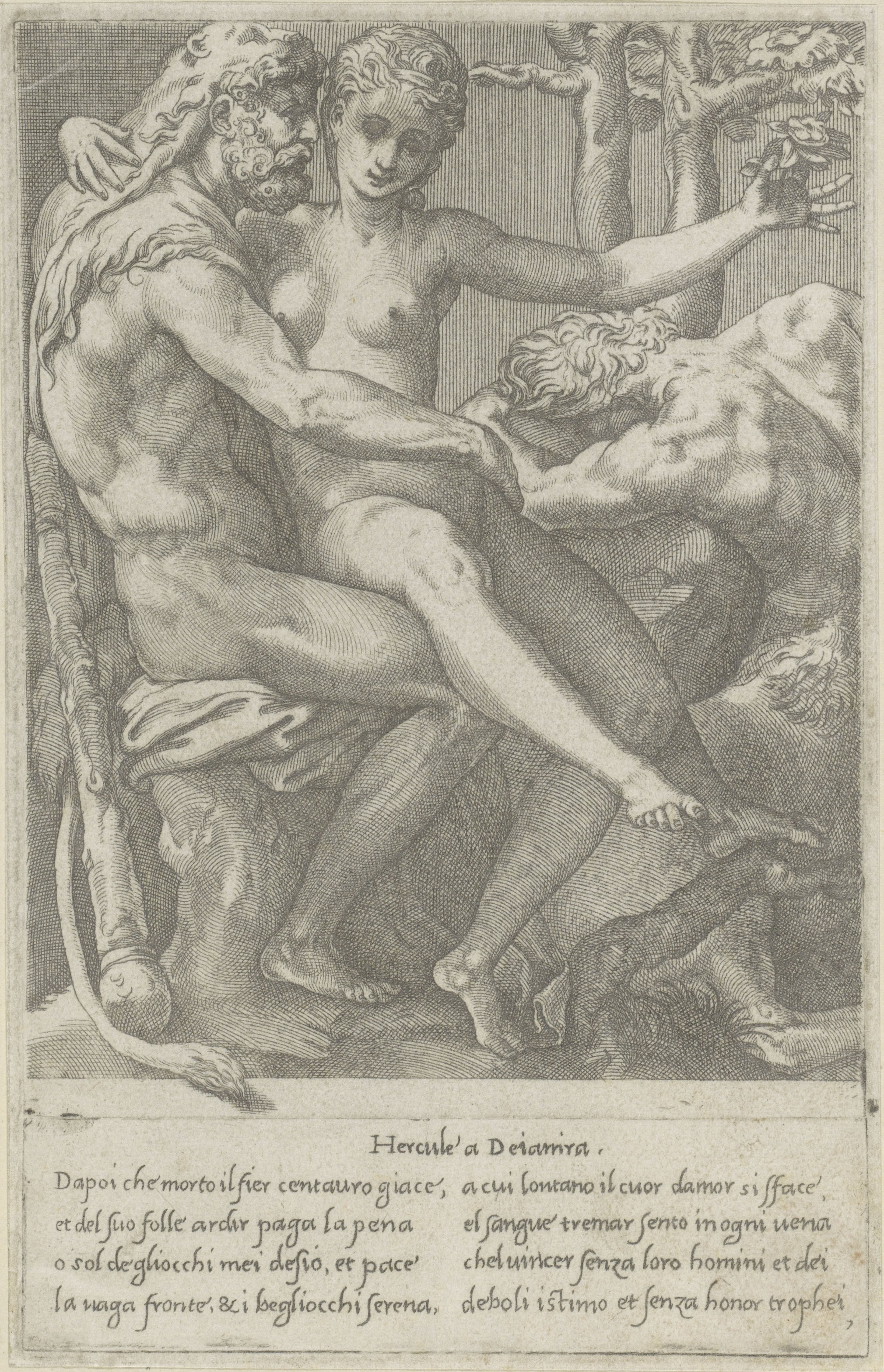 Hercules en Deïanira