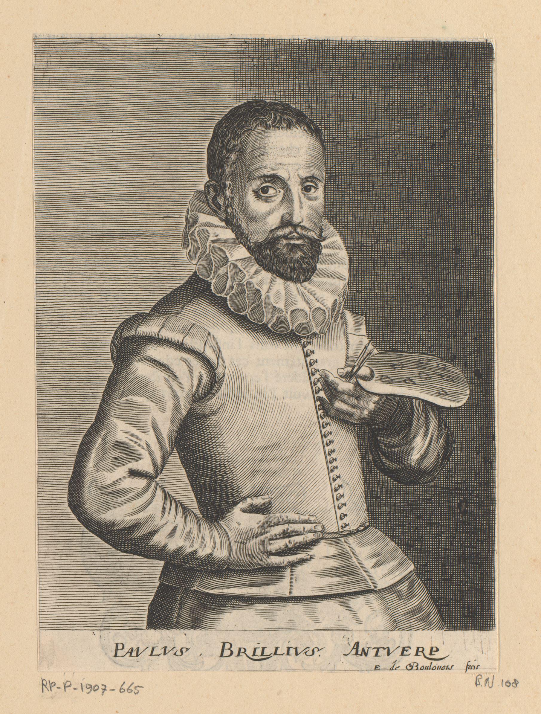 Portret van Paul Bril