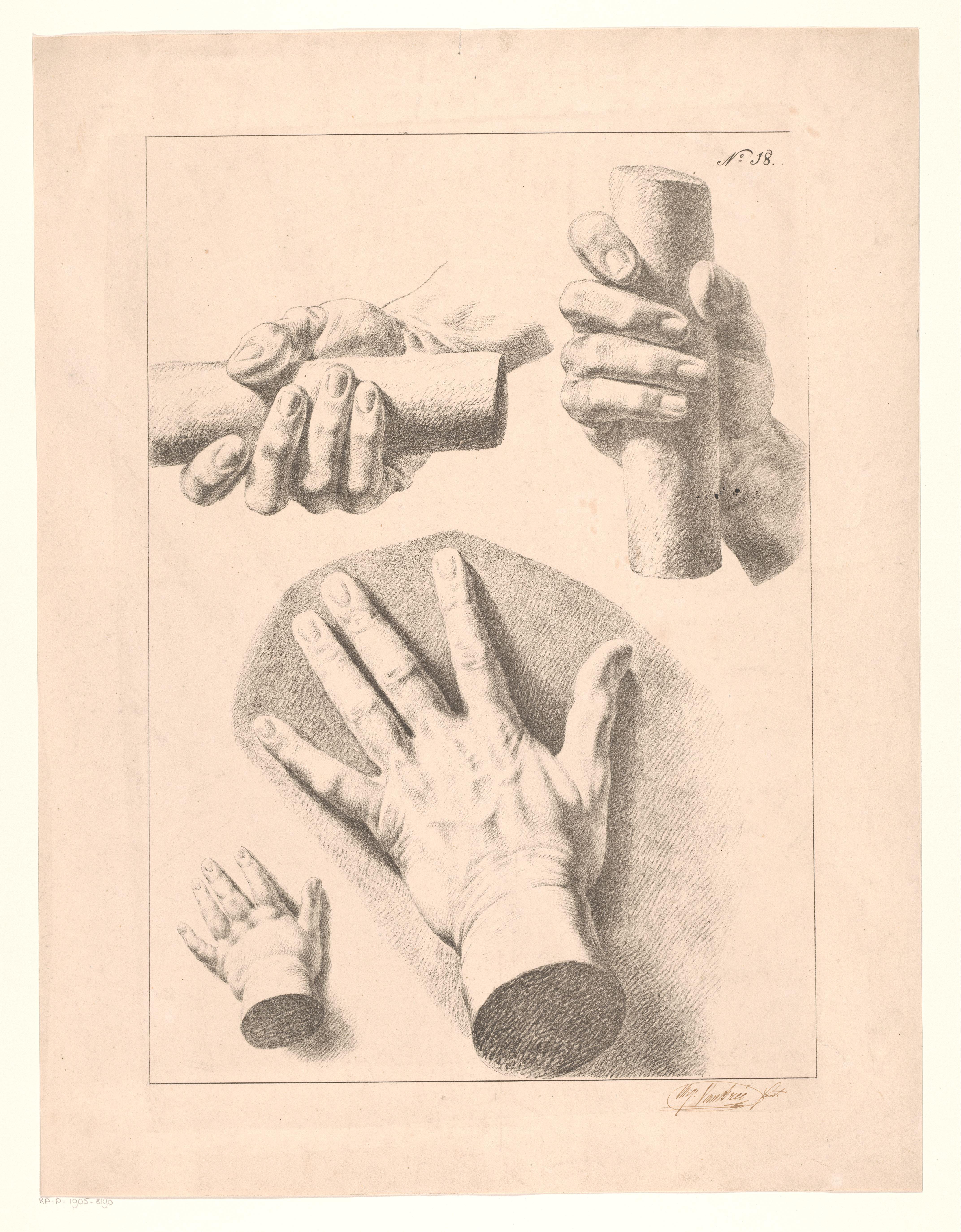 Studies van handen
