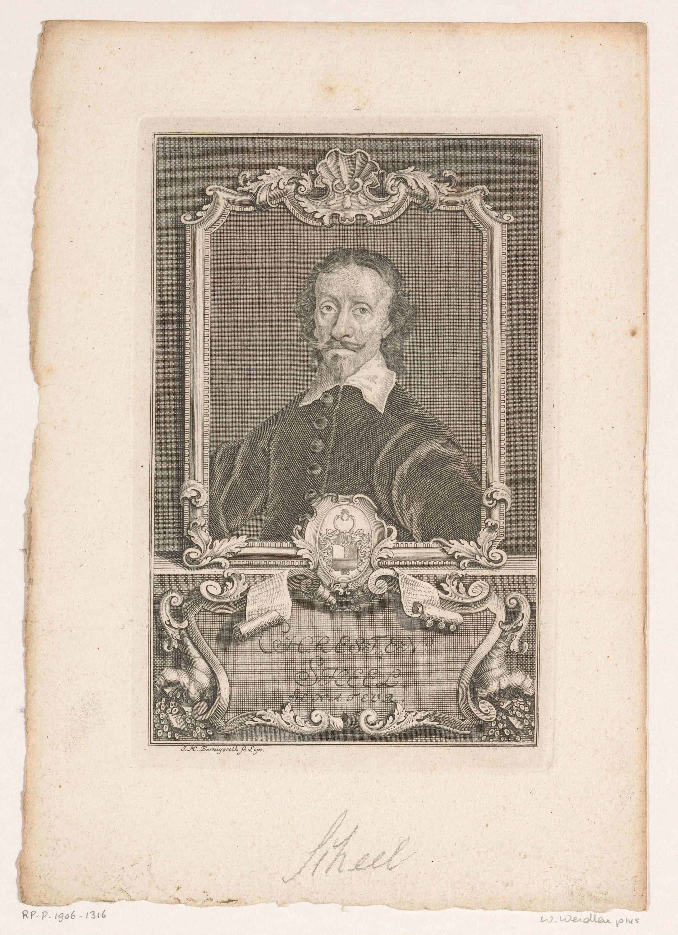 Portret van Christen Skeel