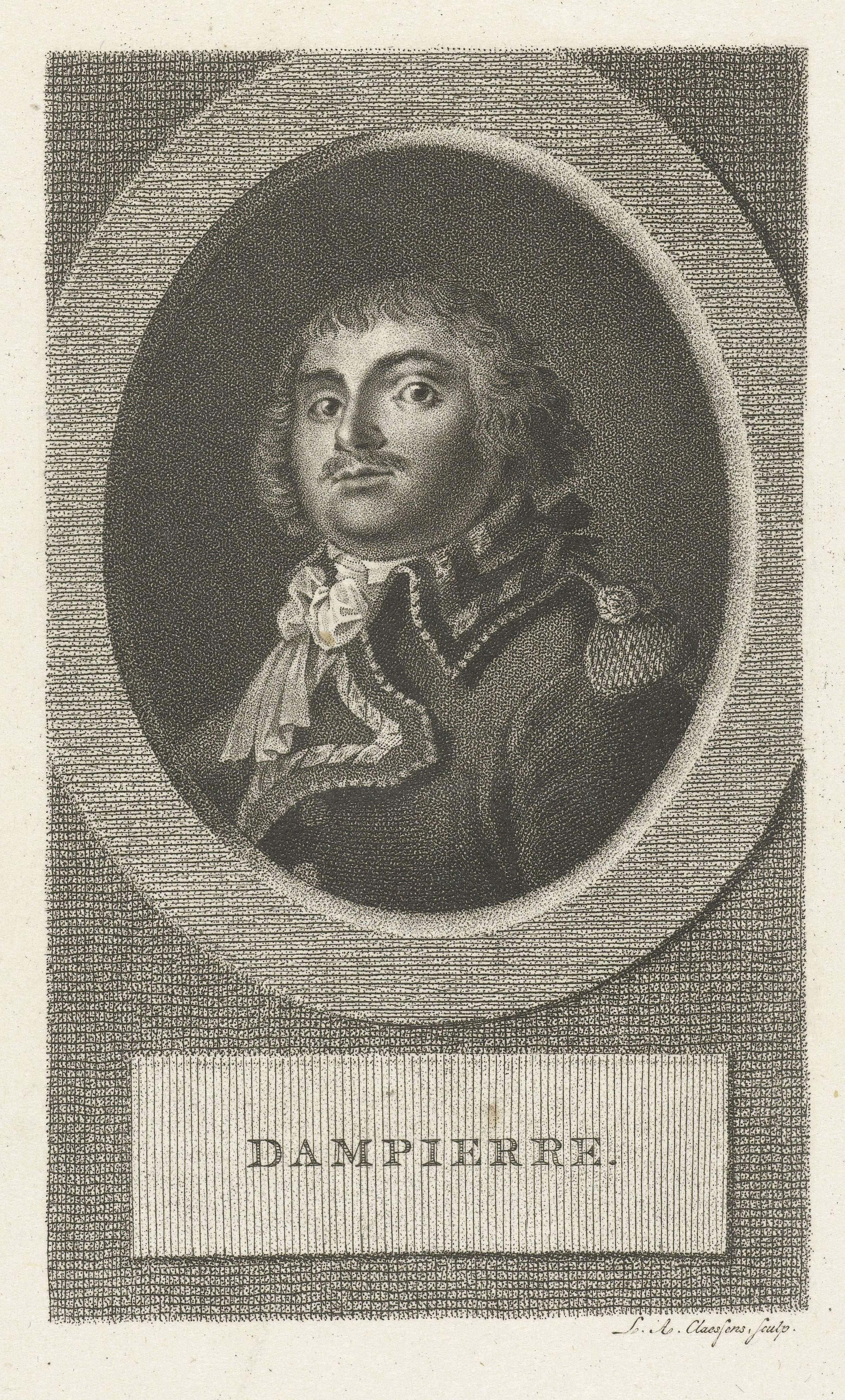 Portret van Auguste Marie Henri Picot marquis de Dampierre
