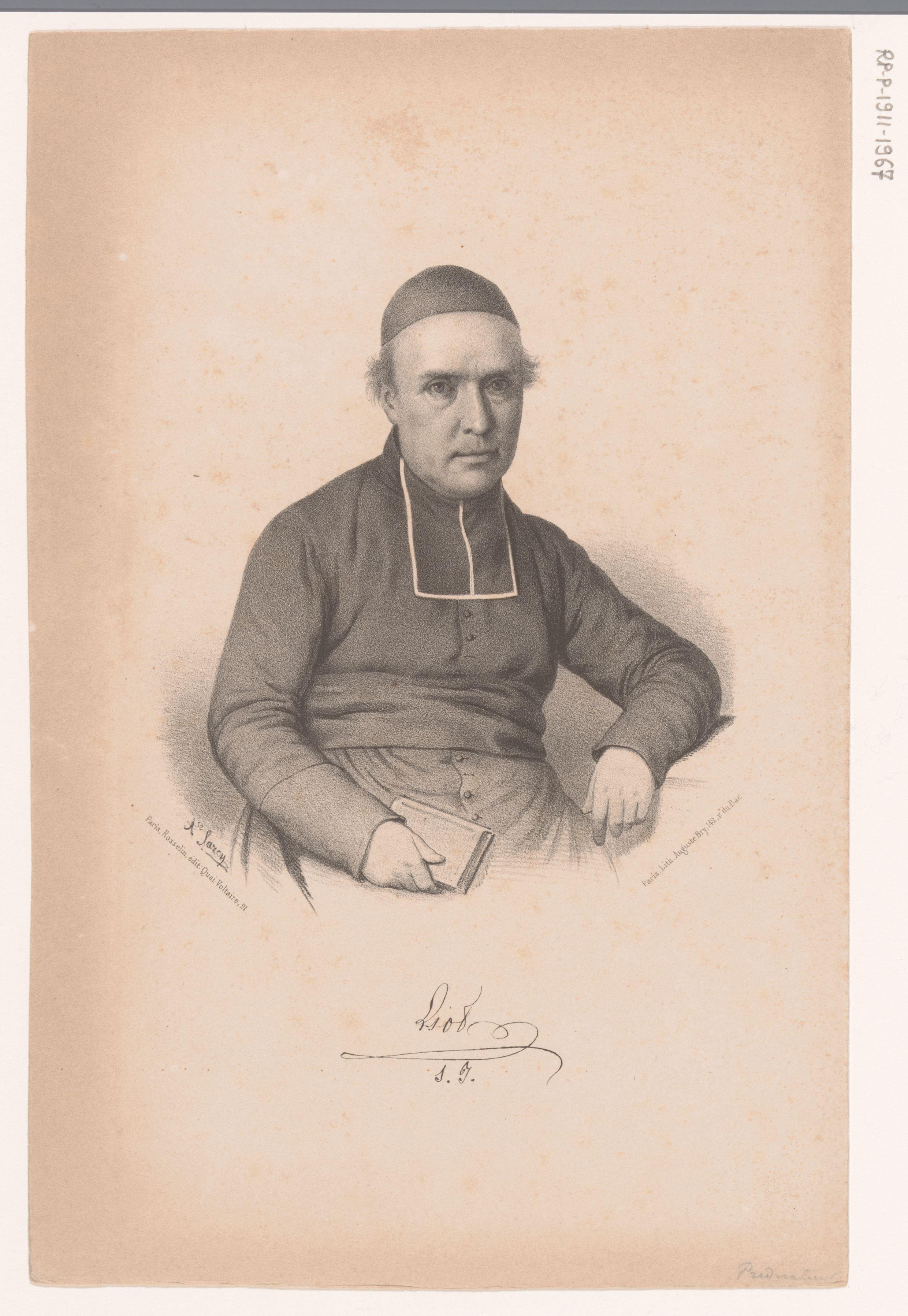 Portret van een geestelijke