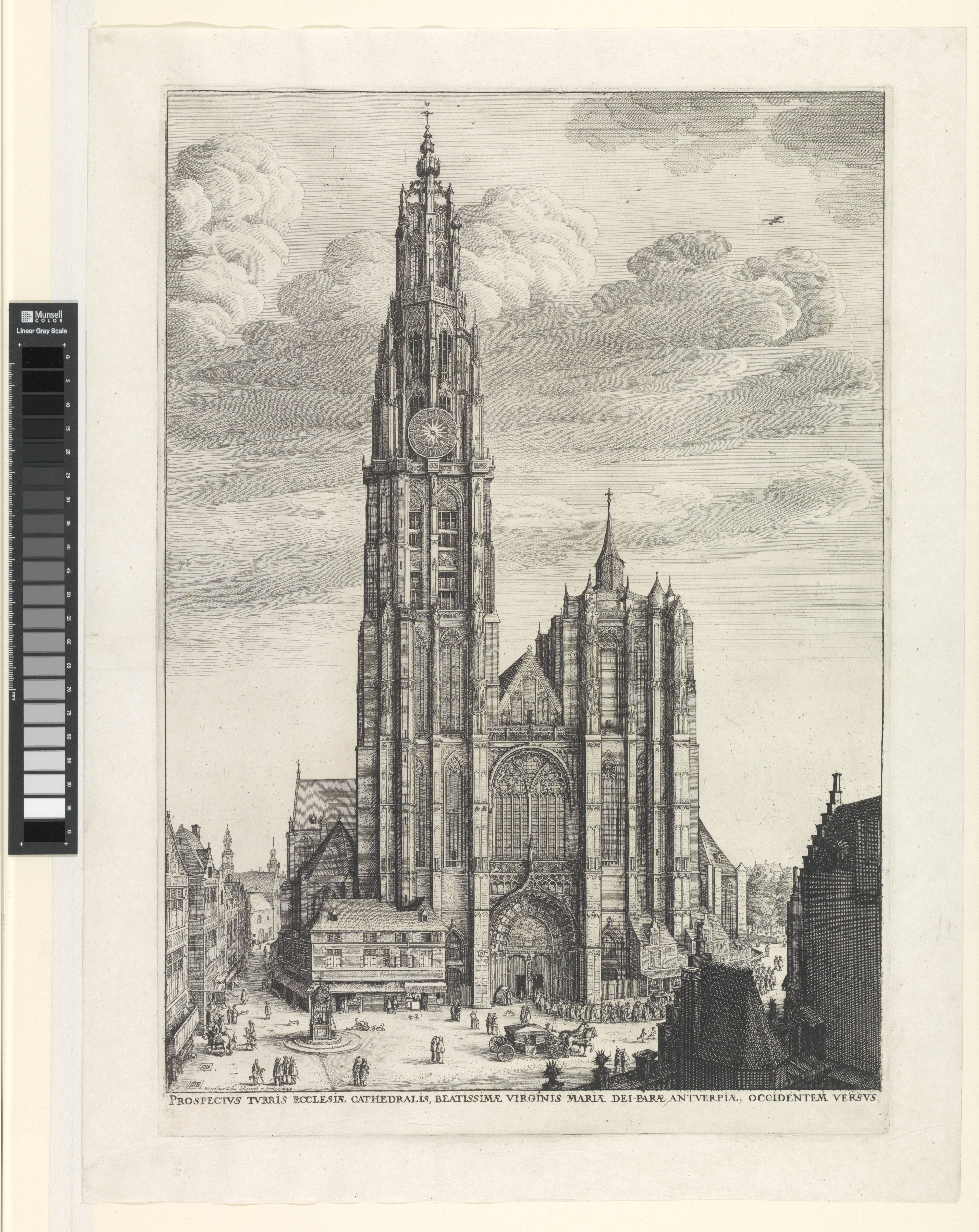 Westgevel van de Onze-Lieve-Vrouwe-Kathedraal te Antwerpen