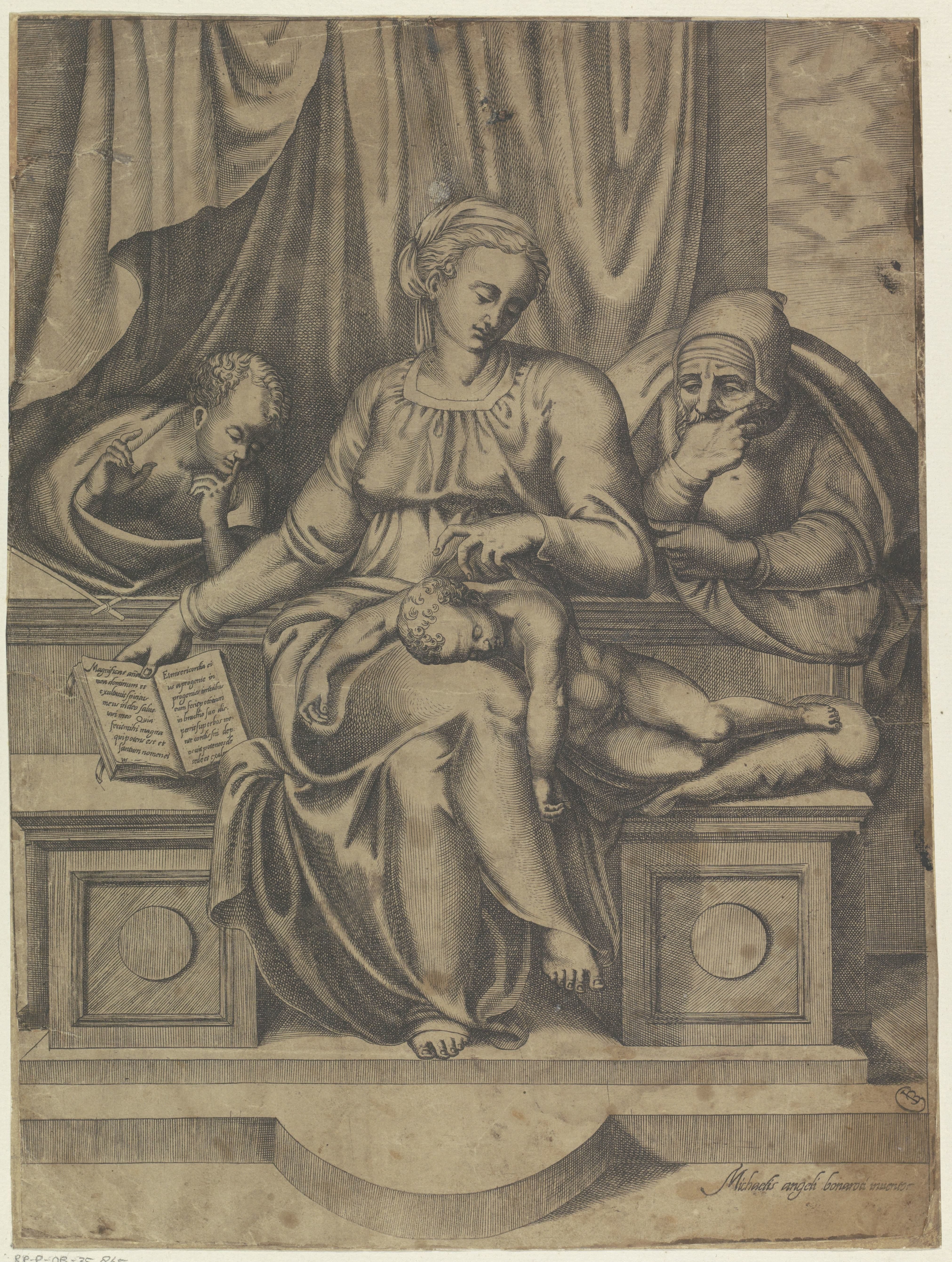 Heilige Familie met de jonge Johannes de Doper