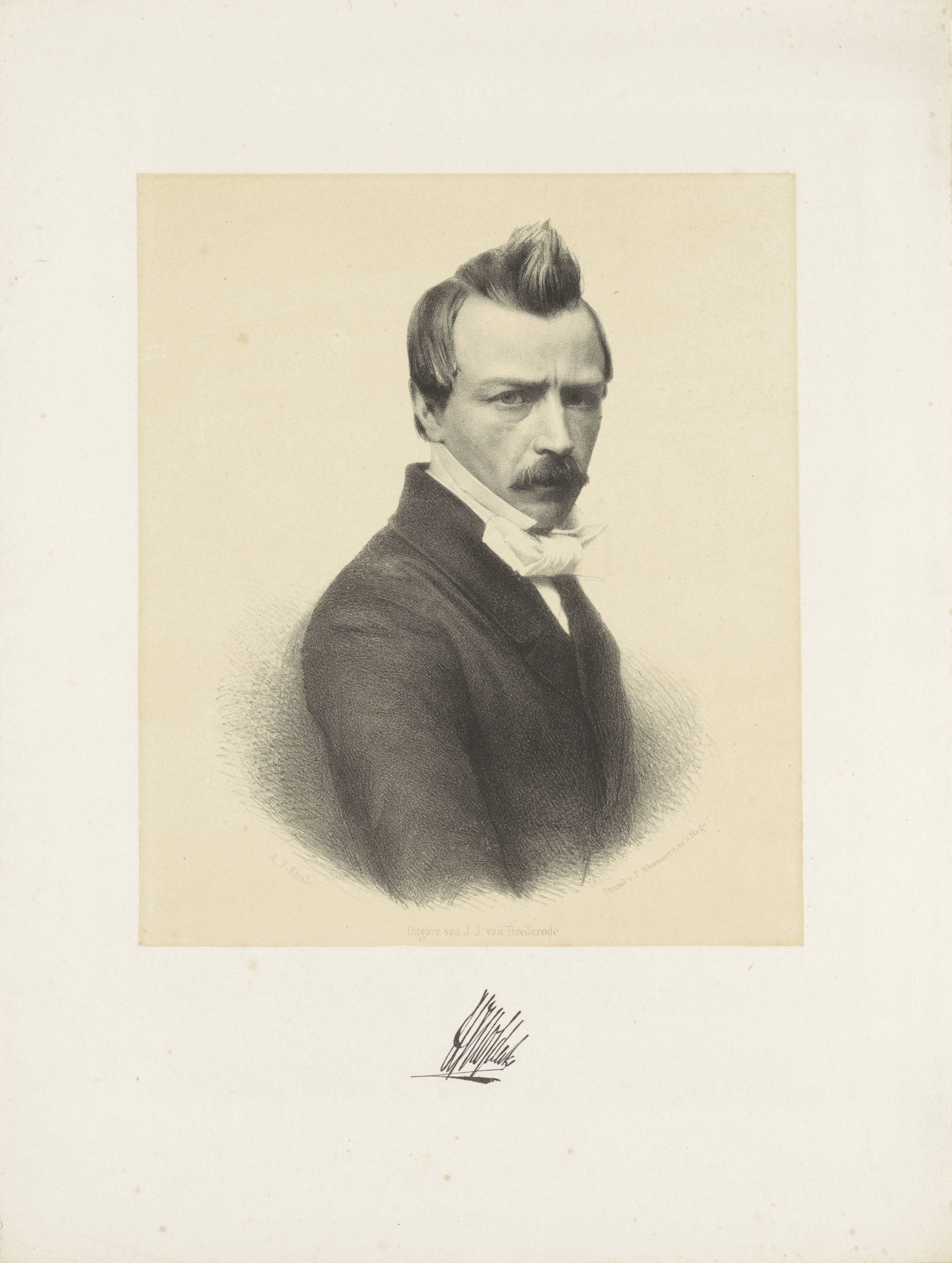 Portret van een onbekende man