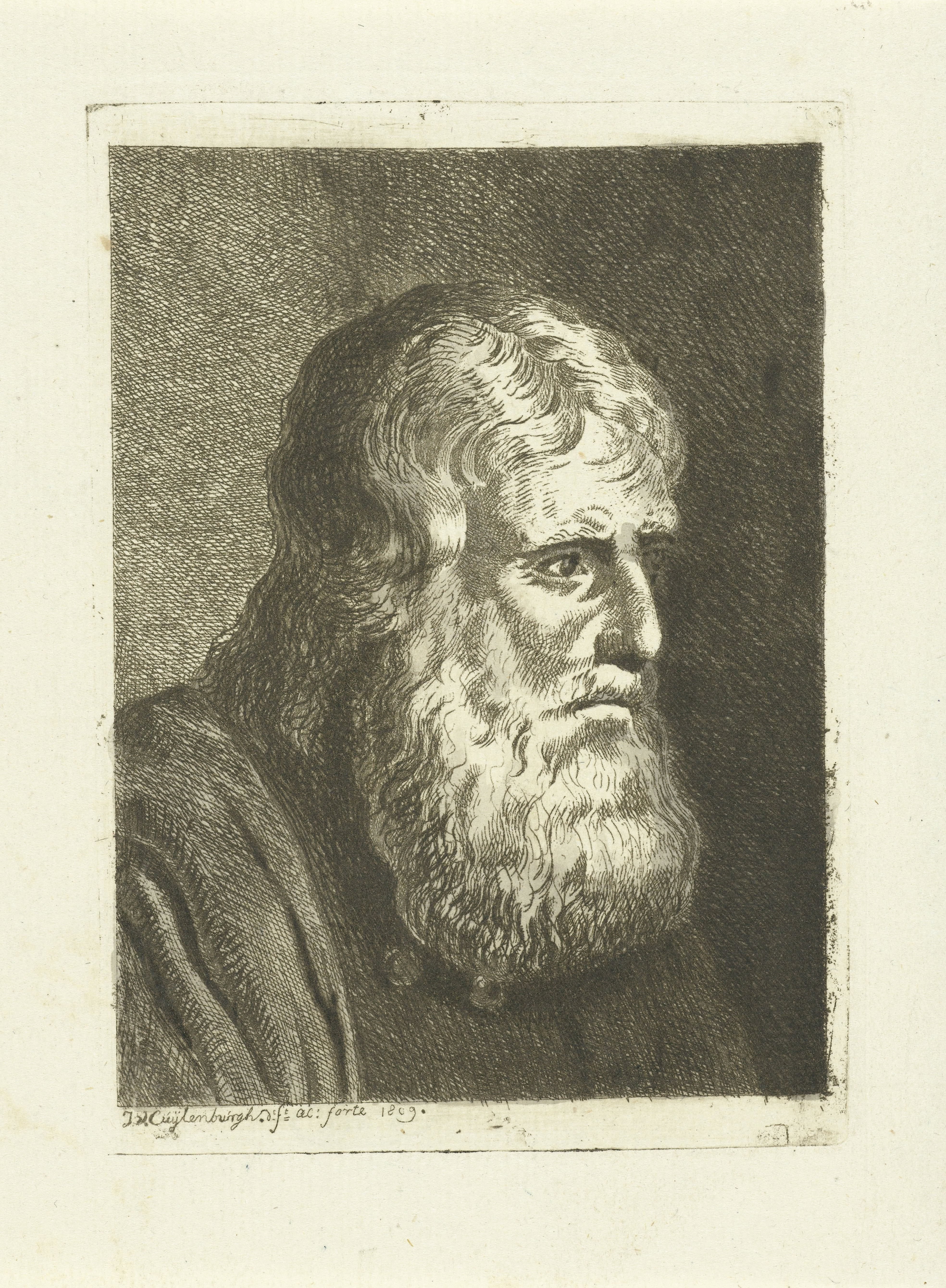 Portret van man met baard