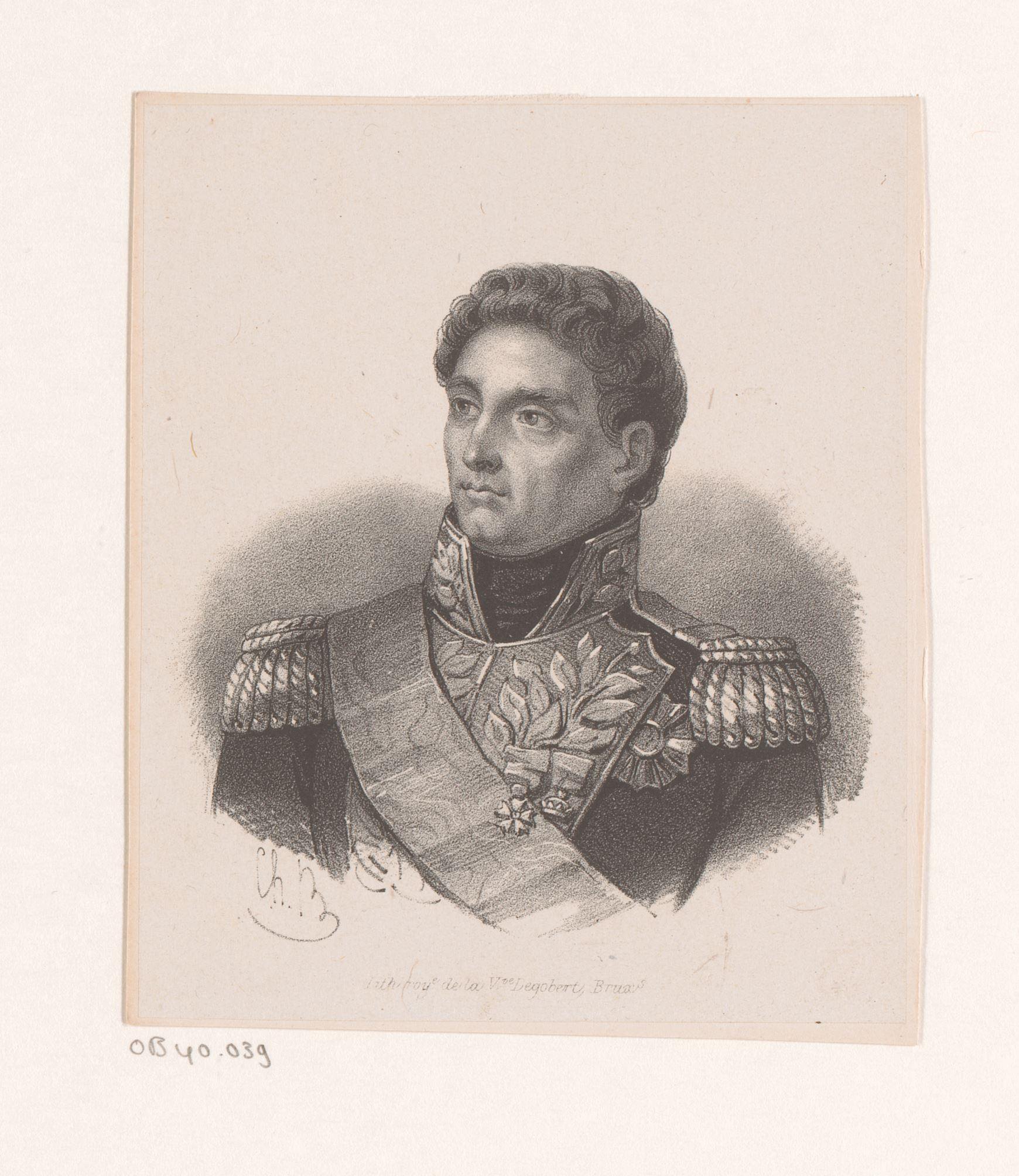 Portret van een onbekende man