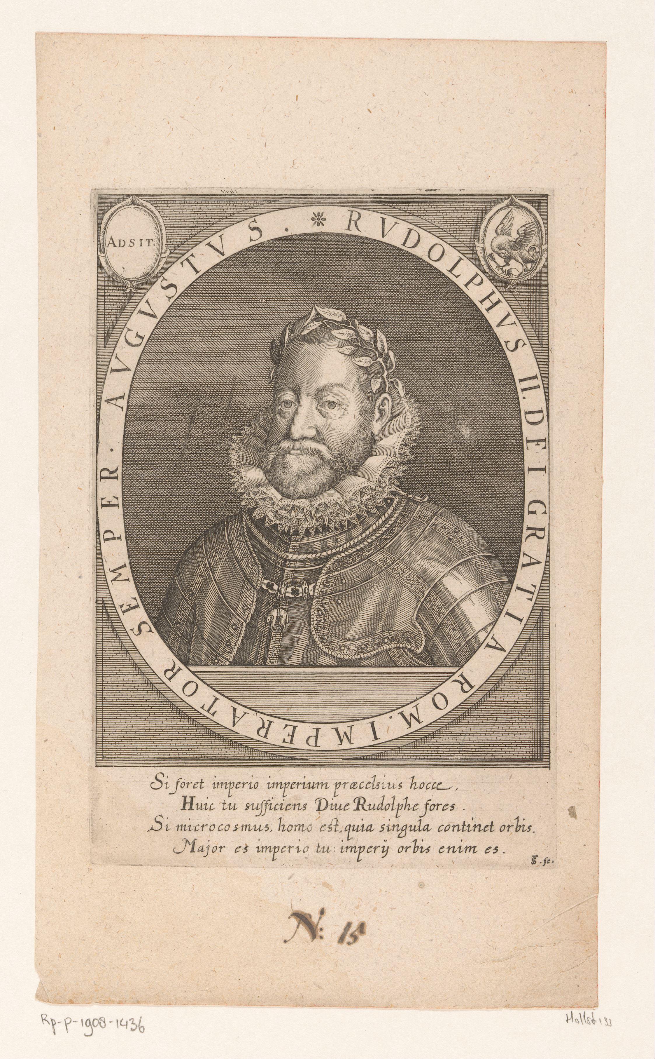 Portret van Rudolf II van Habsburg