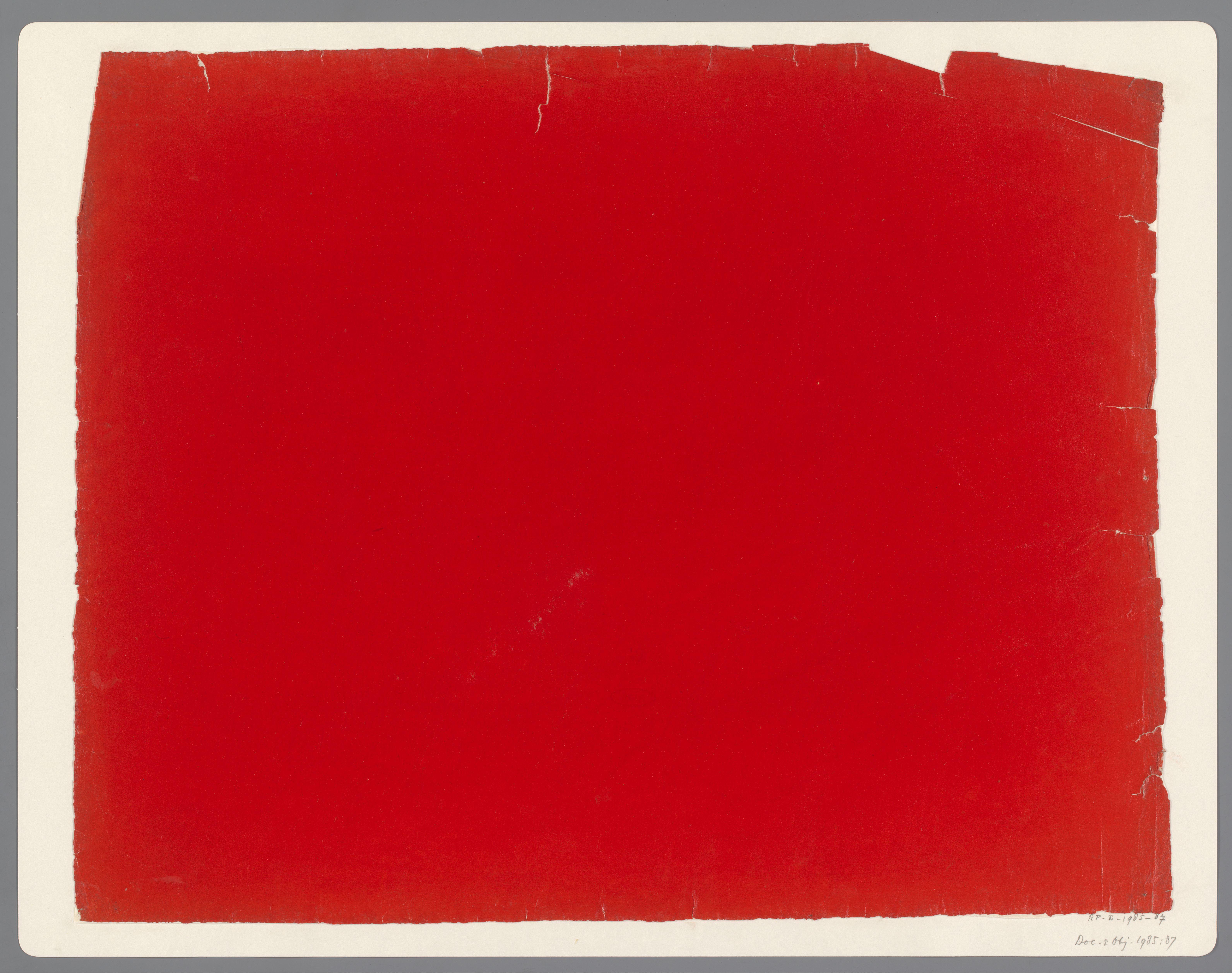 Effen rood papier