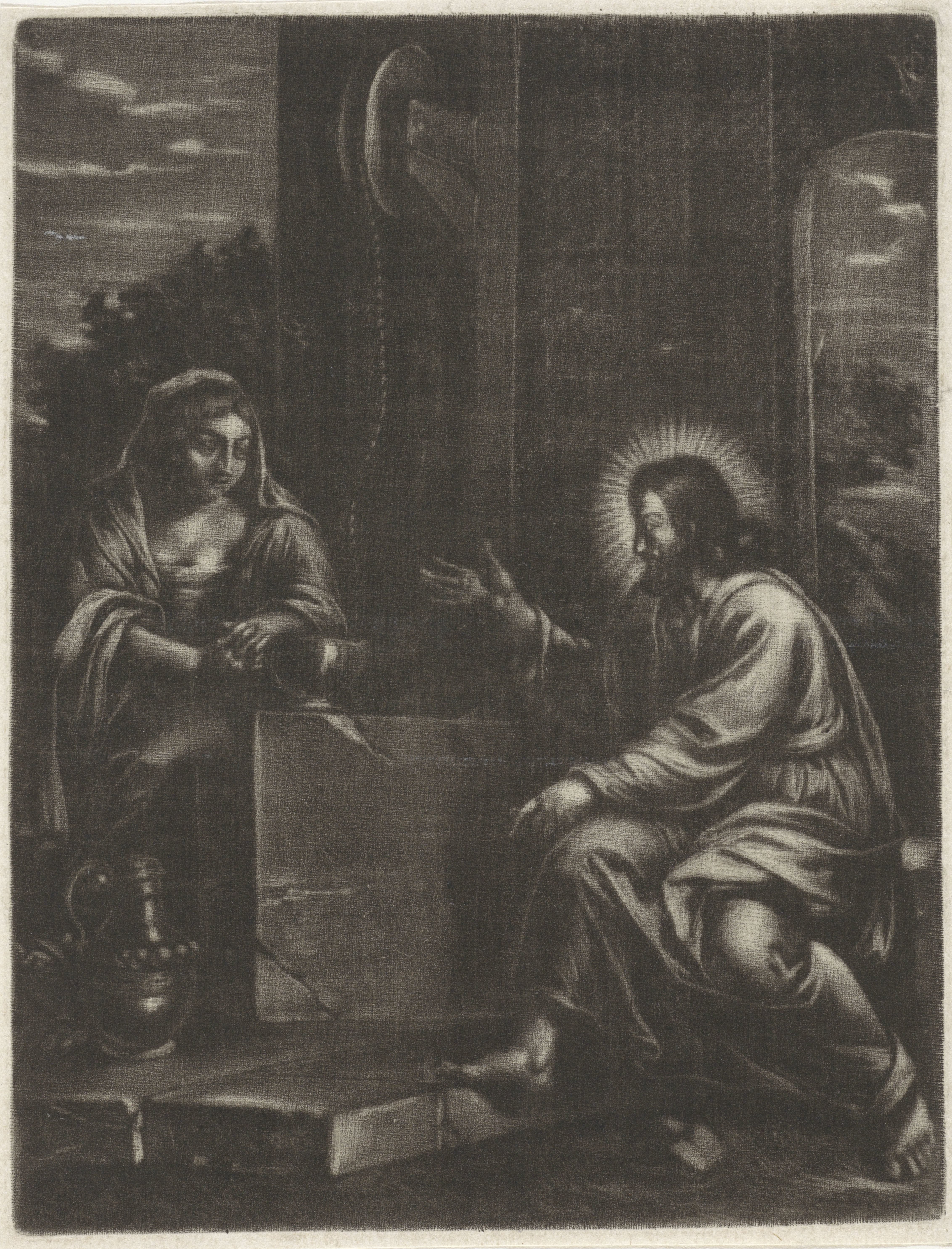 Christus en de Samaritaanse vrouw
