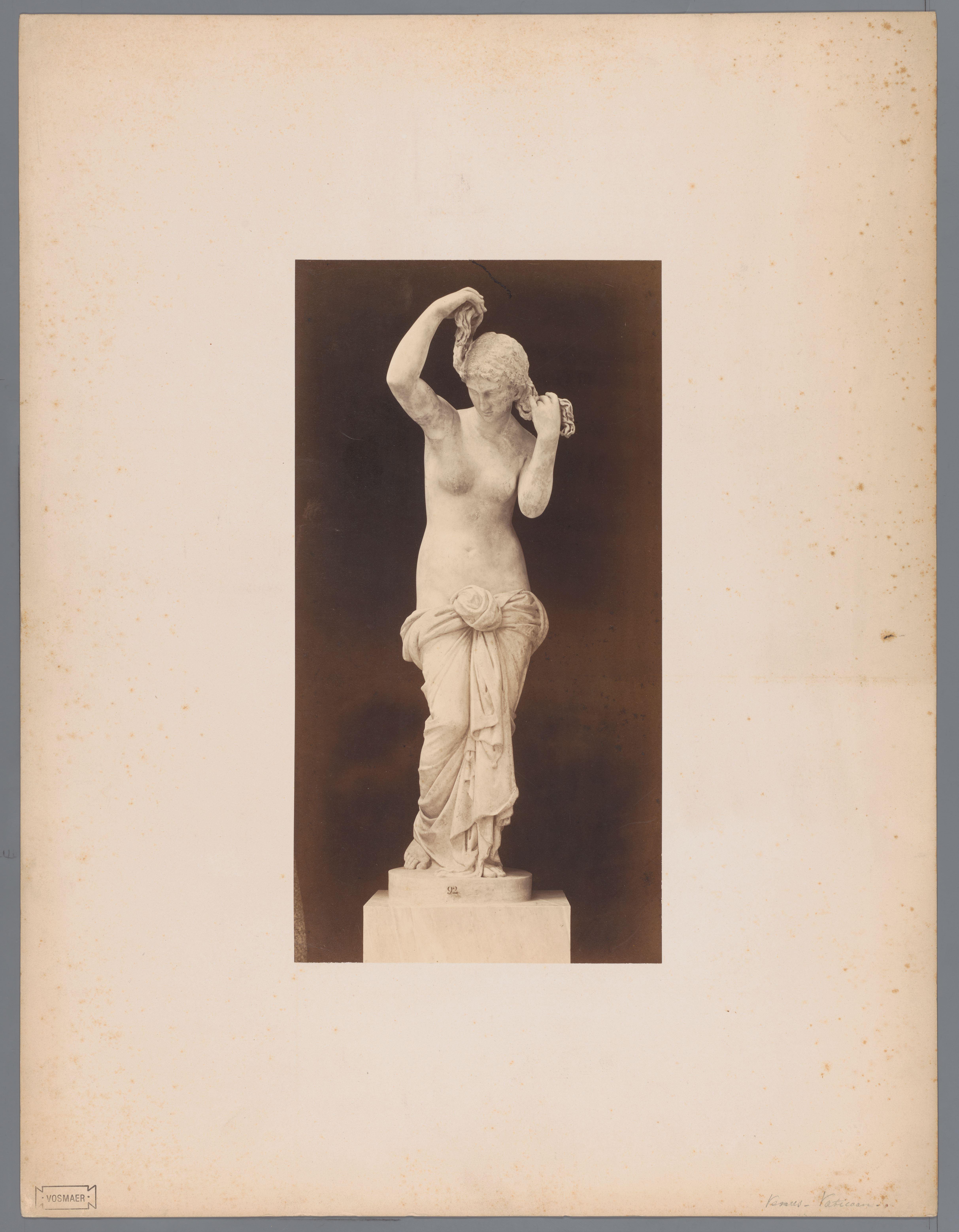 Sculptuur van Venus of Aphrodite, Museo Vaticano