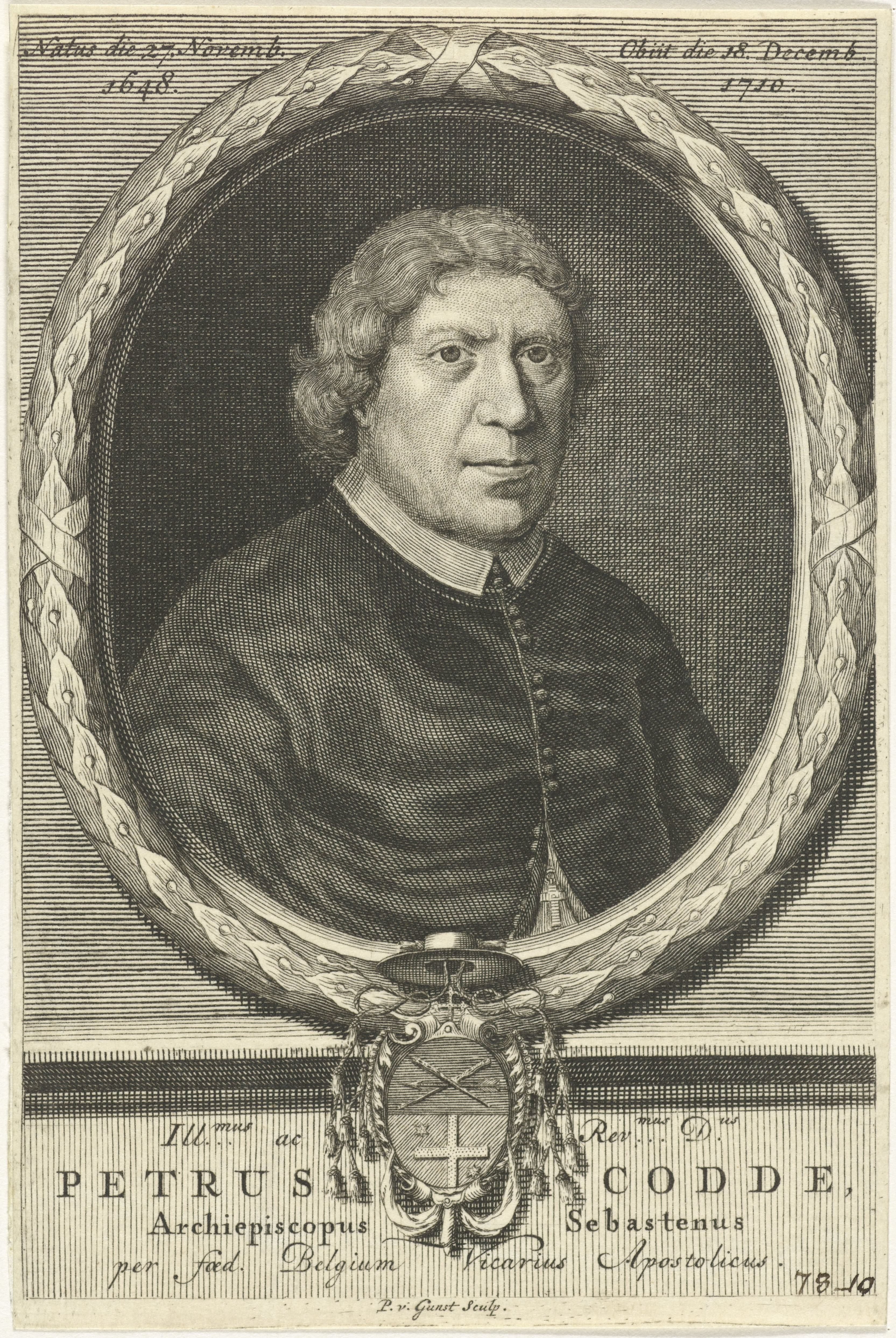 Portret van aartsbisschop Petrus Codde