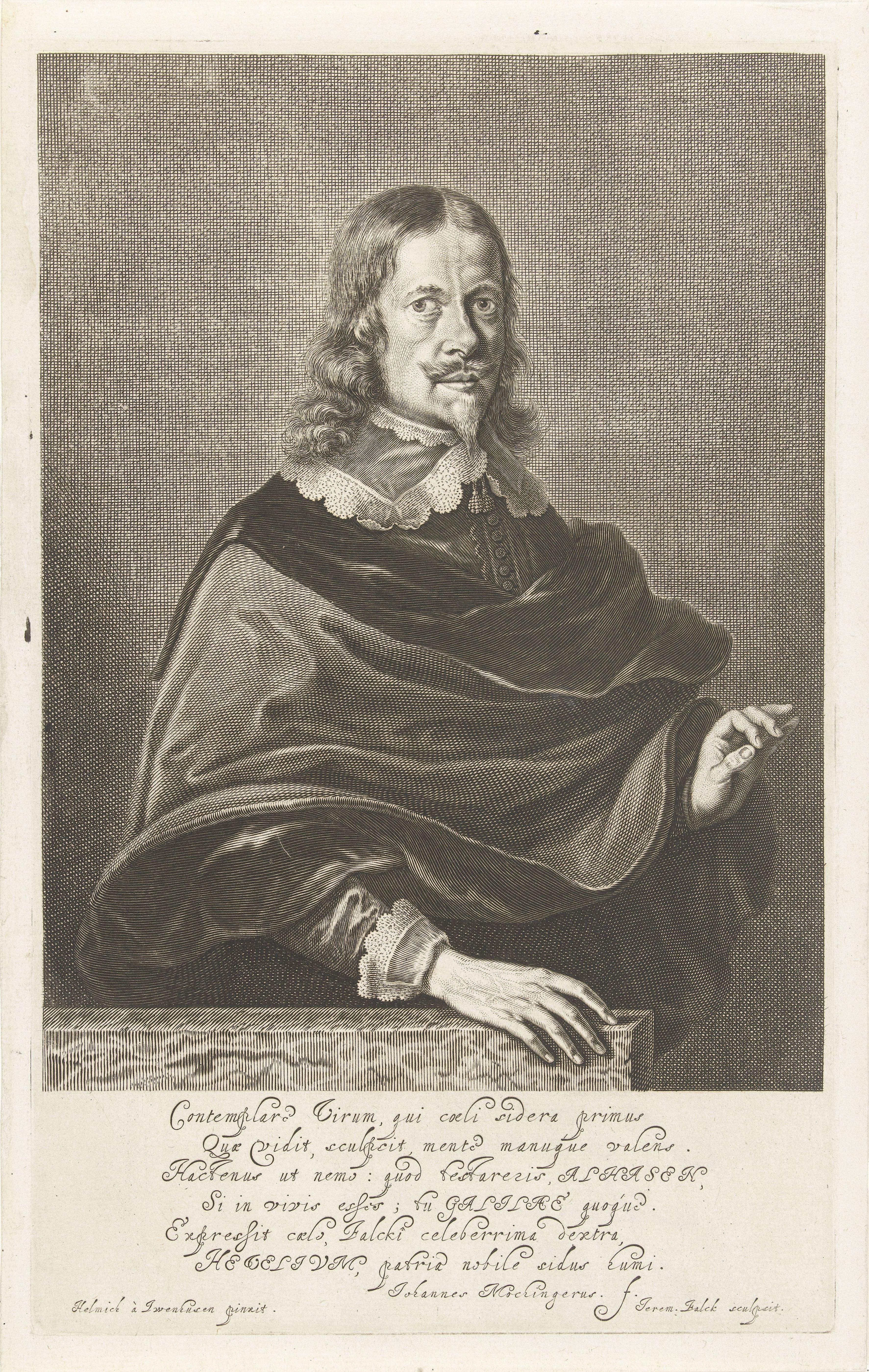 Portret van Johannes Hevelius