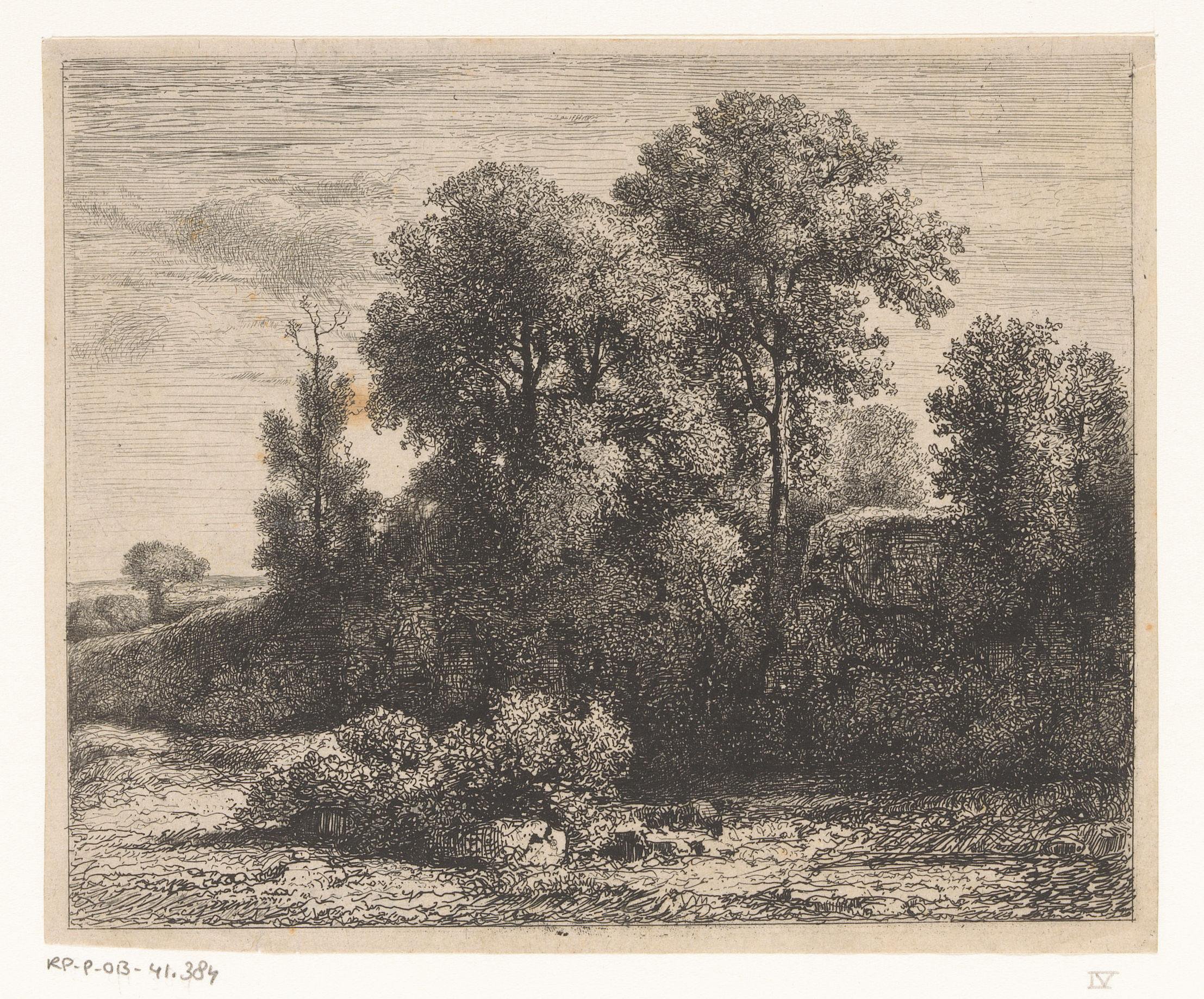 Gezicht op het dal van Grésivaudan