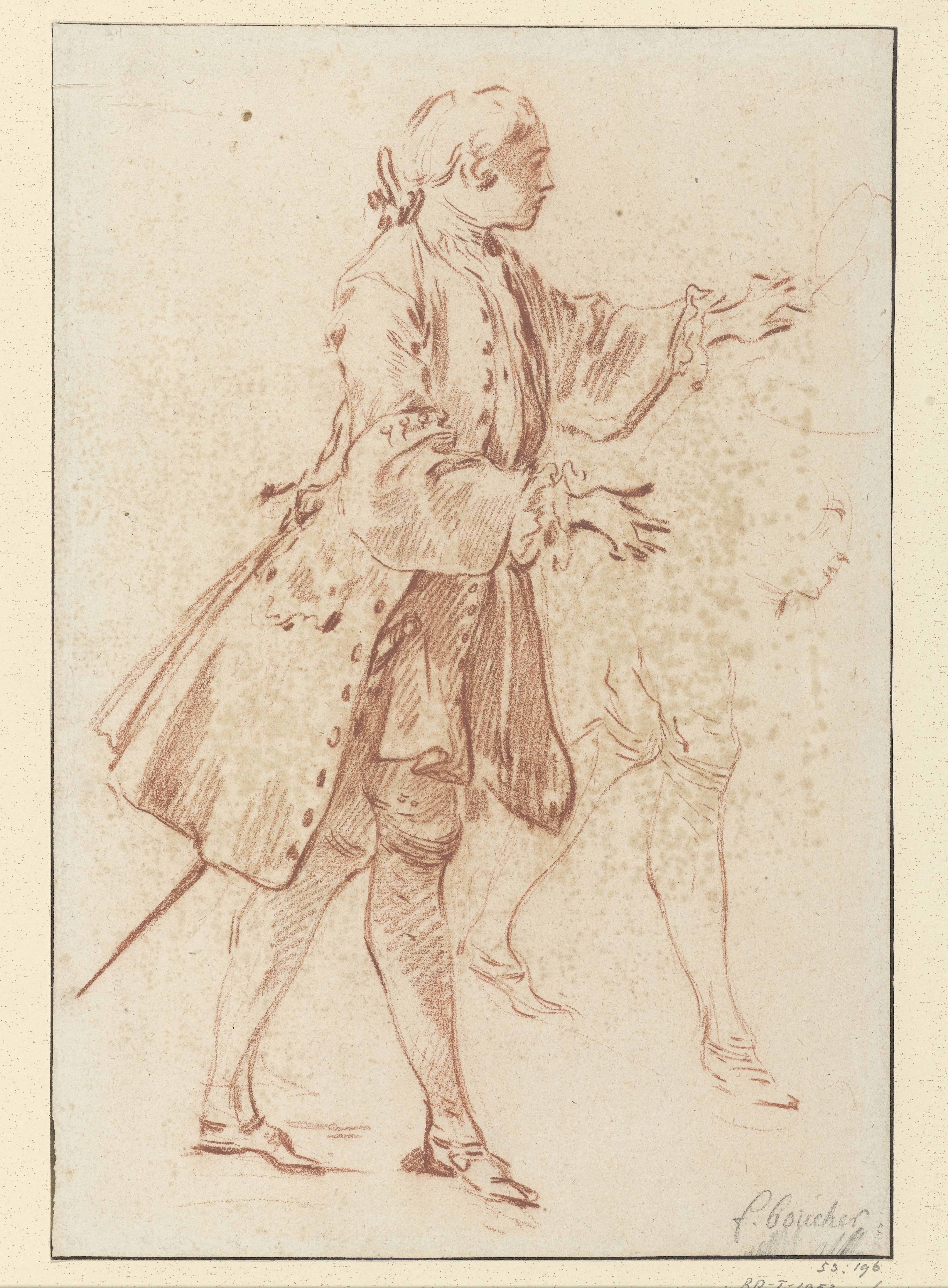 Study for Lélie unmasking Mascarille