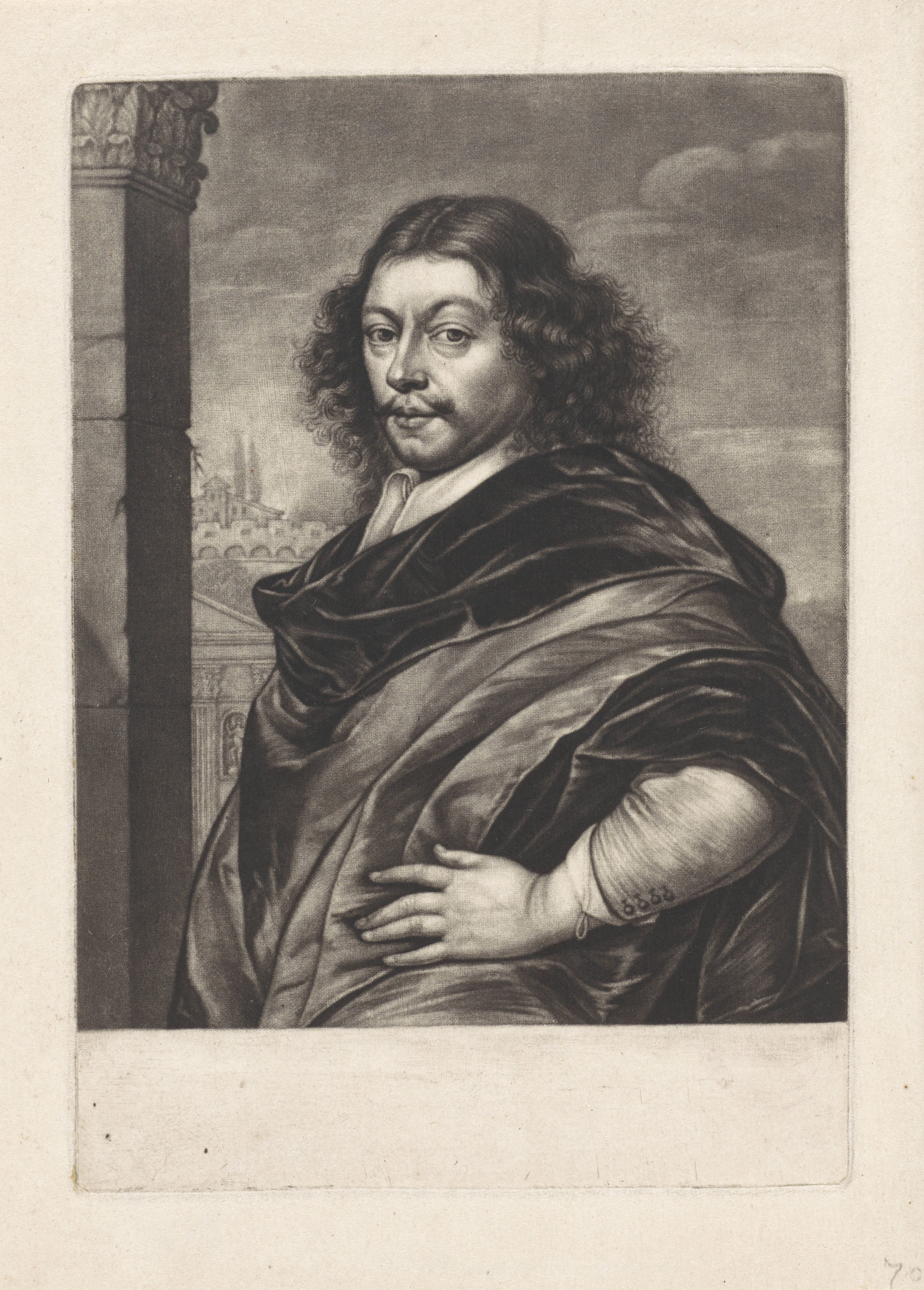 Portret van Frans van Mieris (I)