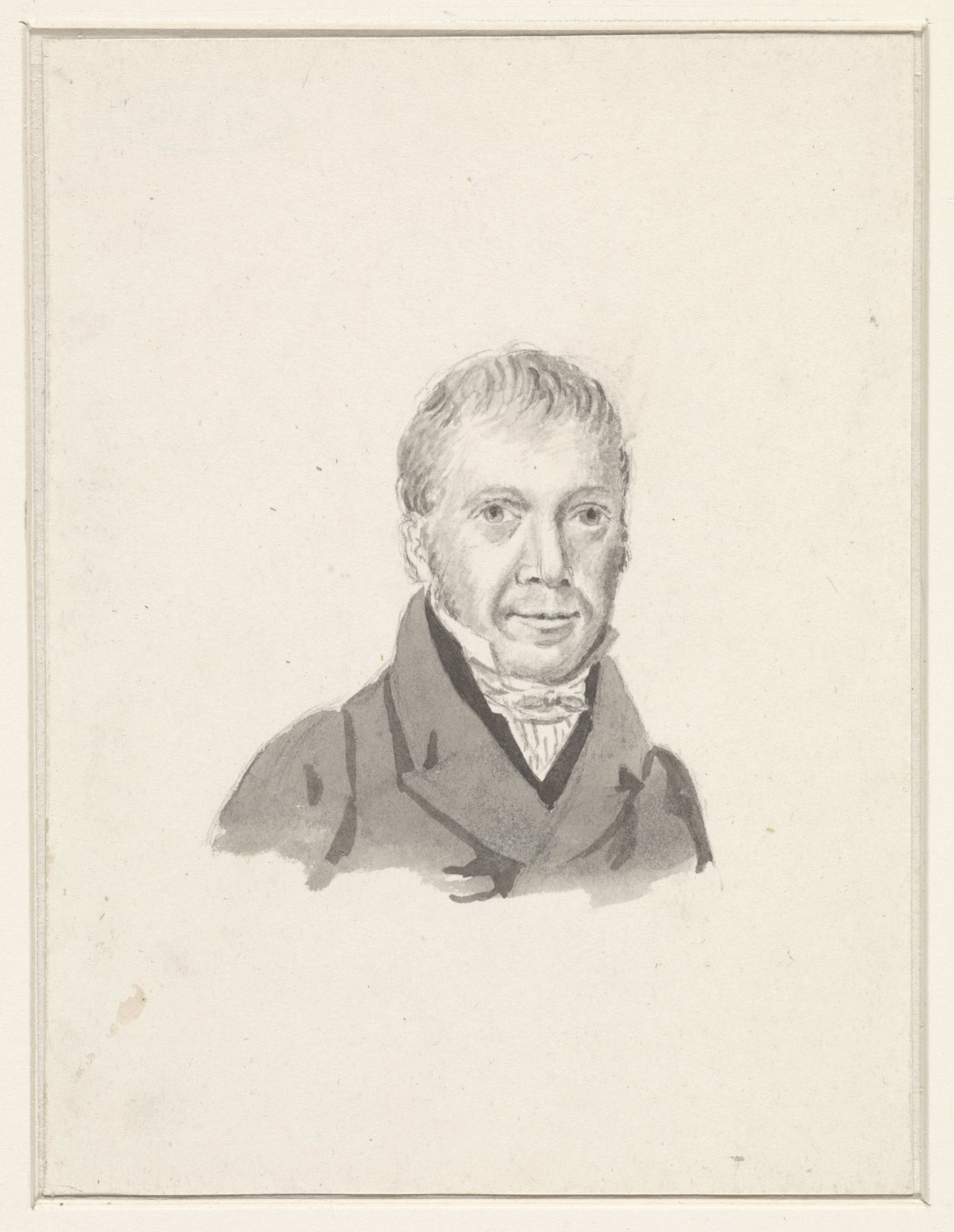 Portret van Jan Willem Caspari