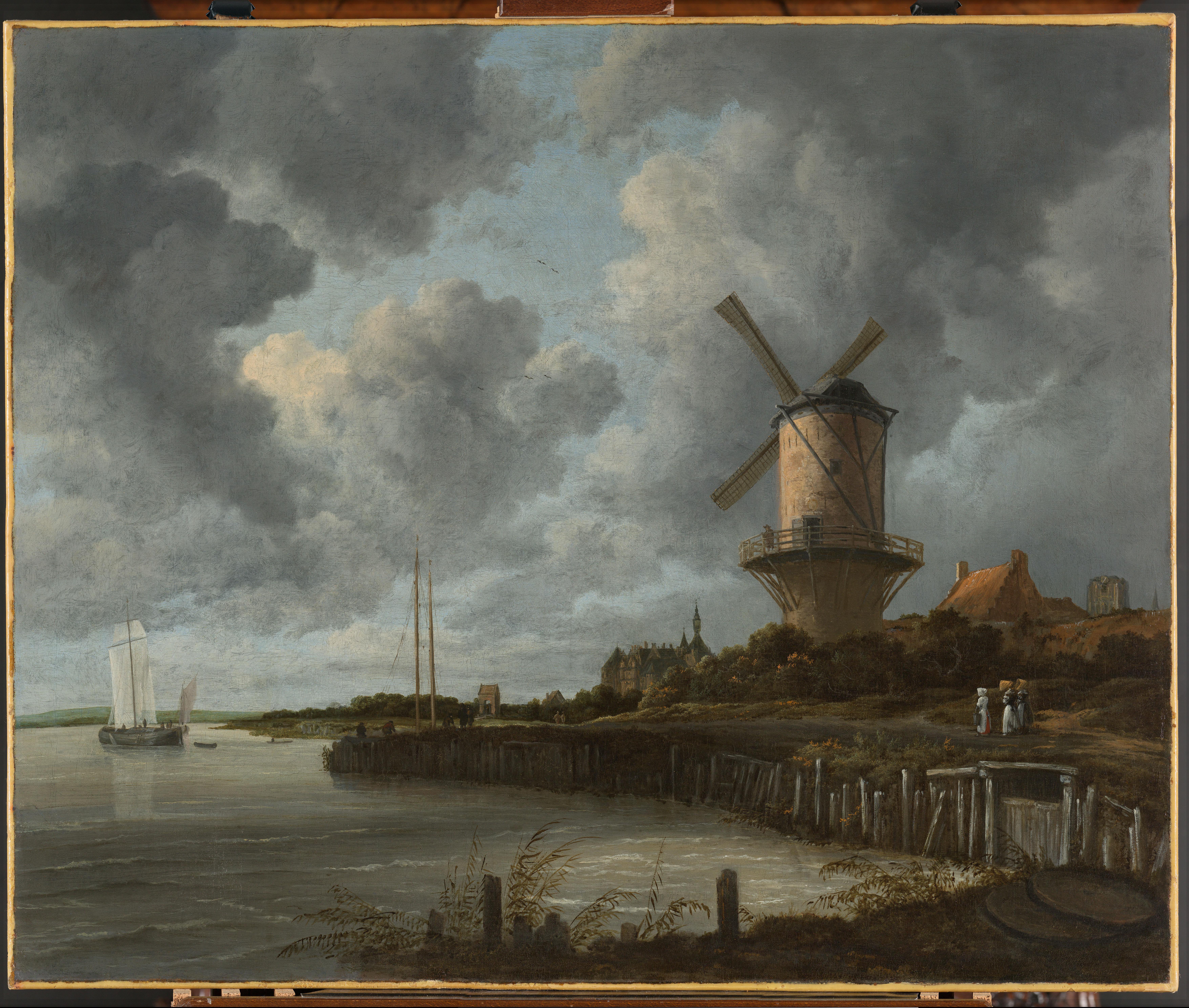 De molen bij Wijk bij Duurstede