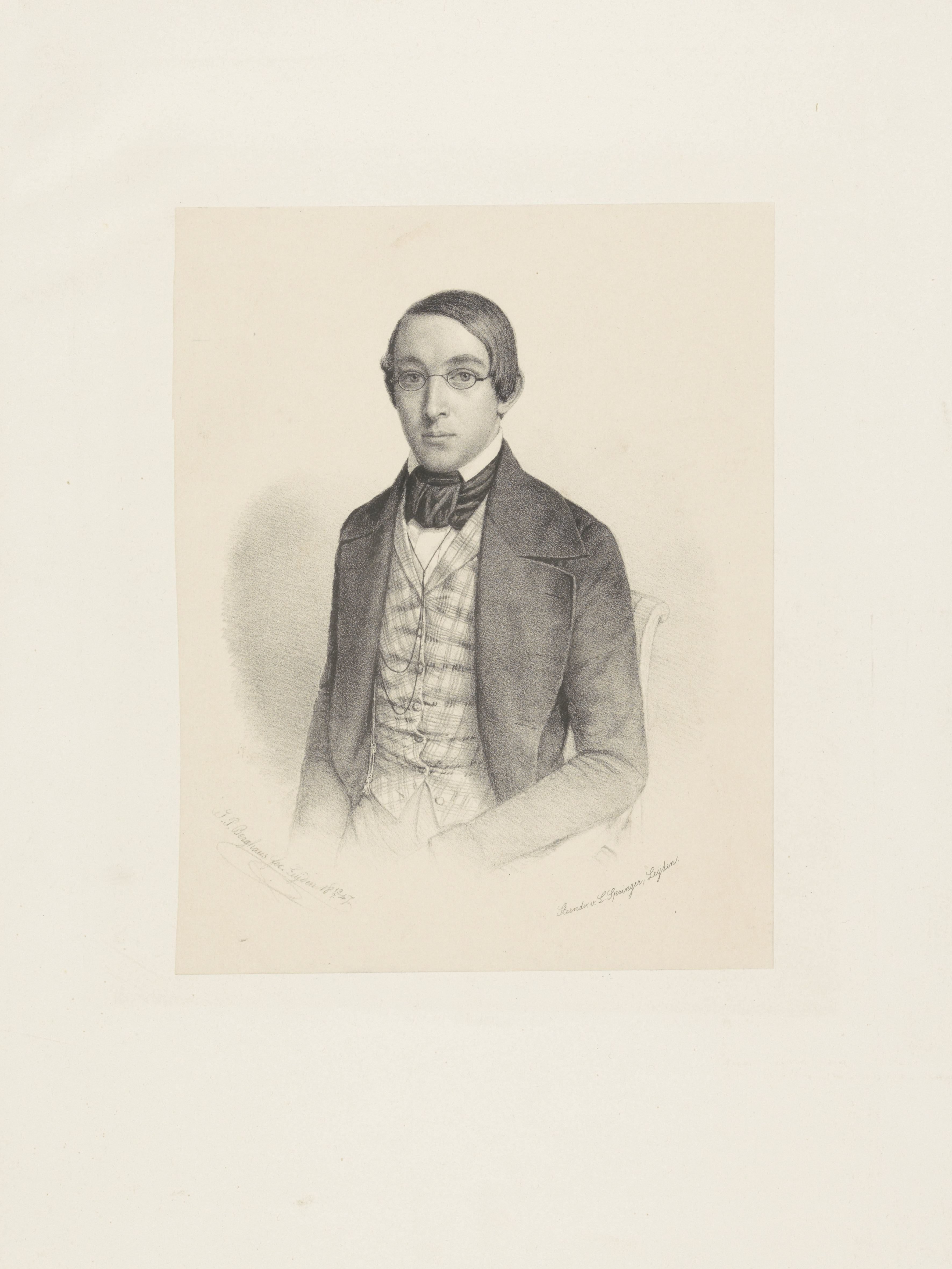 Portret van Cornelius Ekama