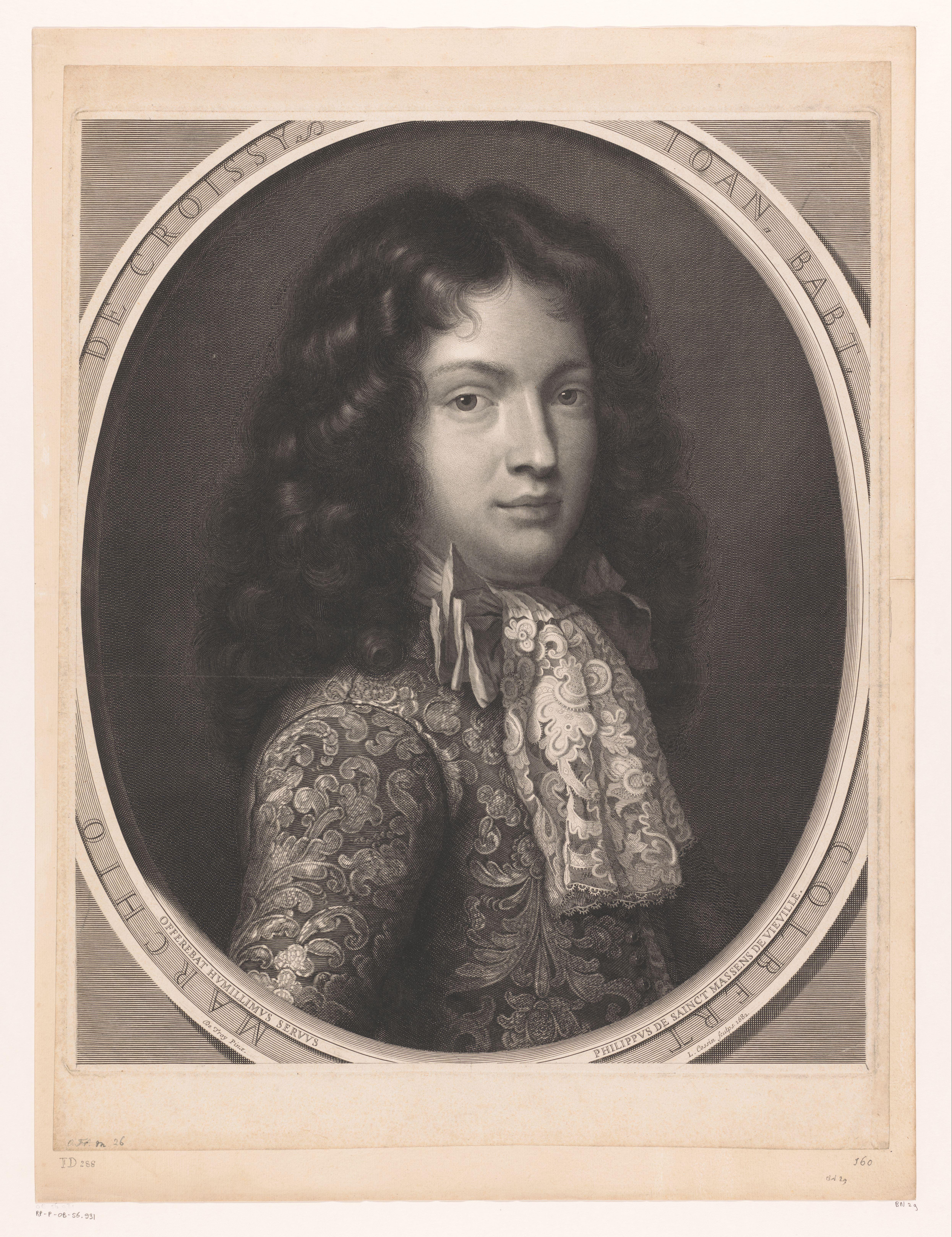 Portret van Jean-Baptiste Colbert