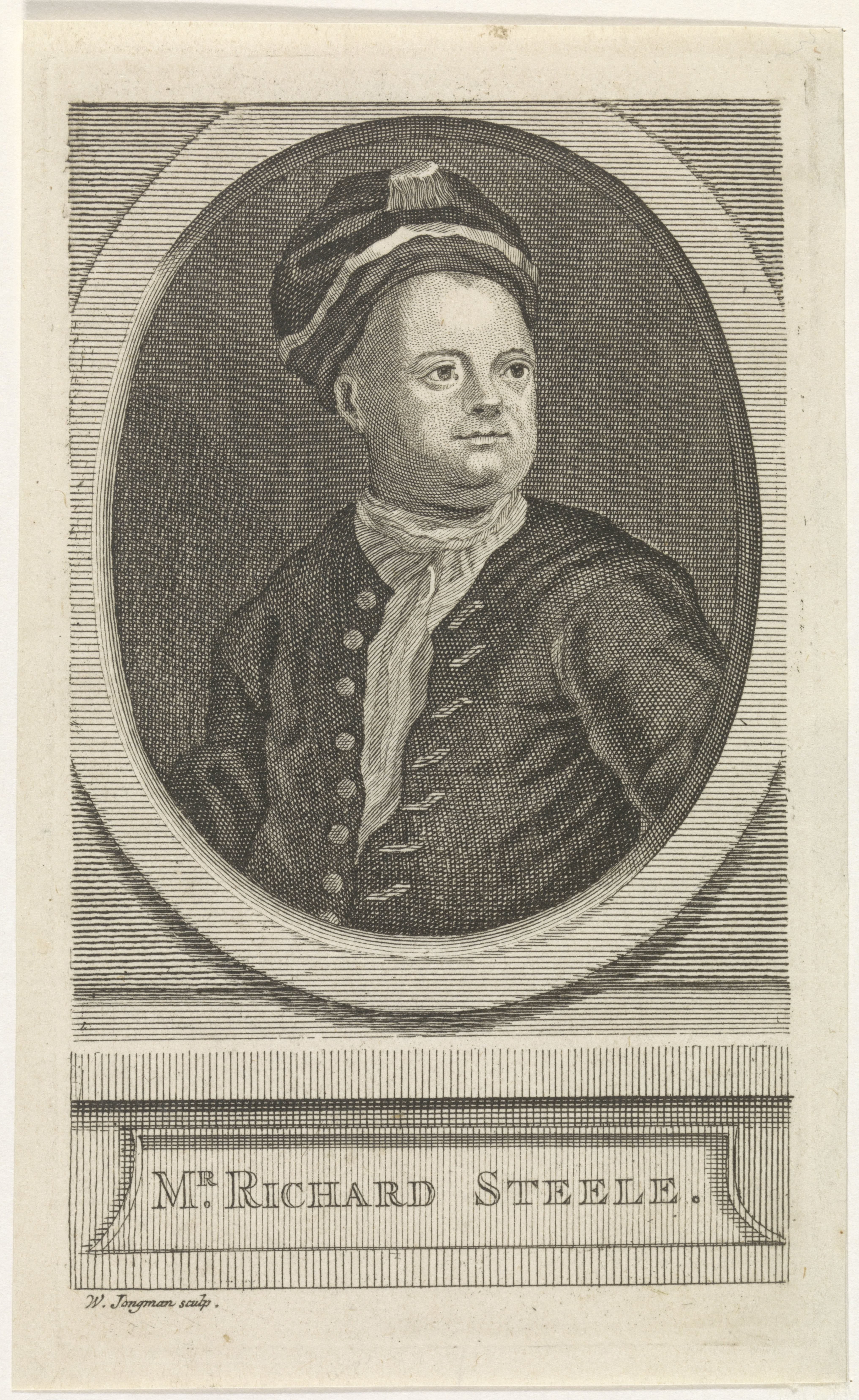 Portret van Richard Steele