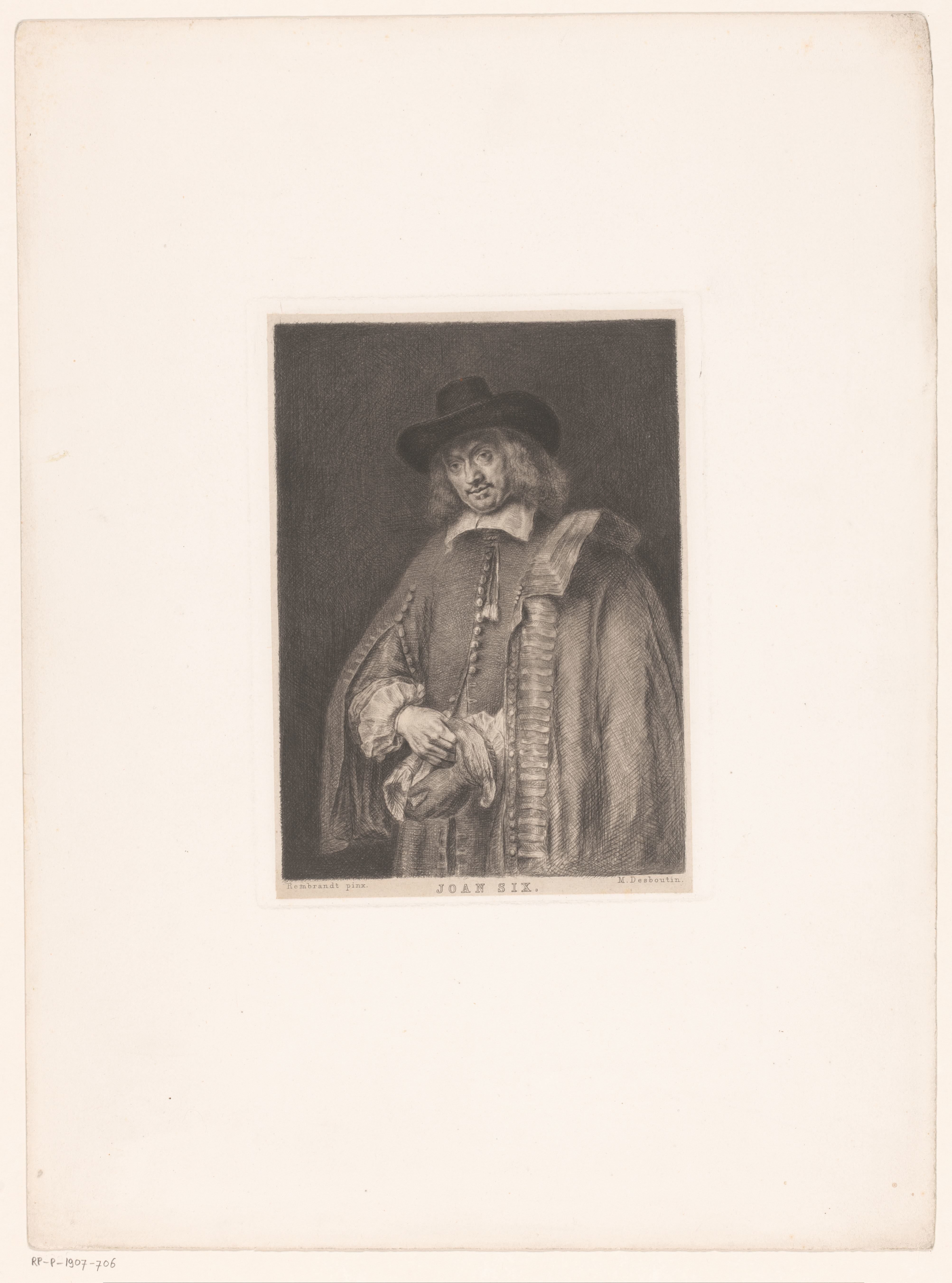 Portret van Jan Six