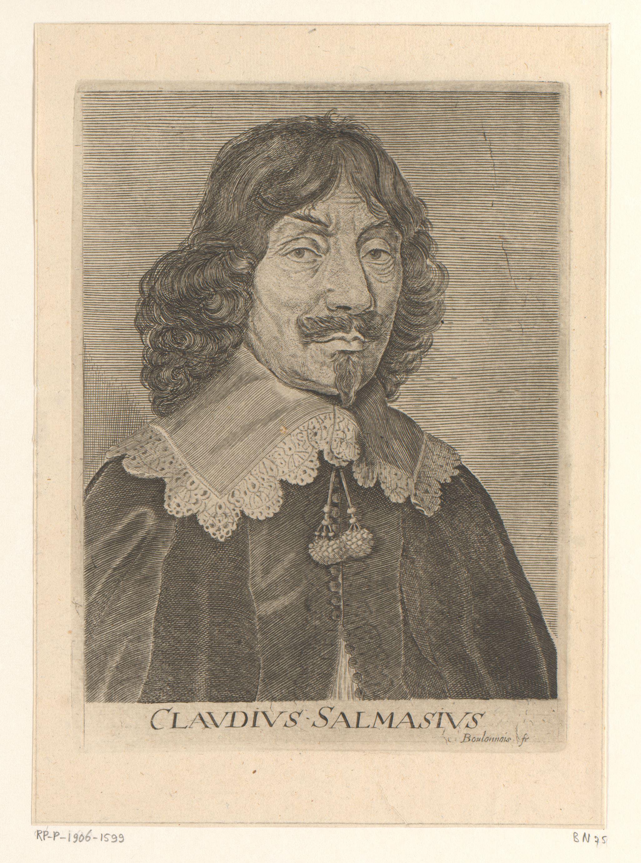 Portret van Claudius Salmasius
