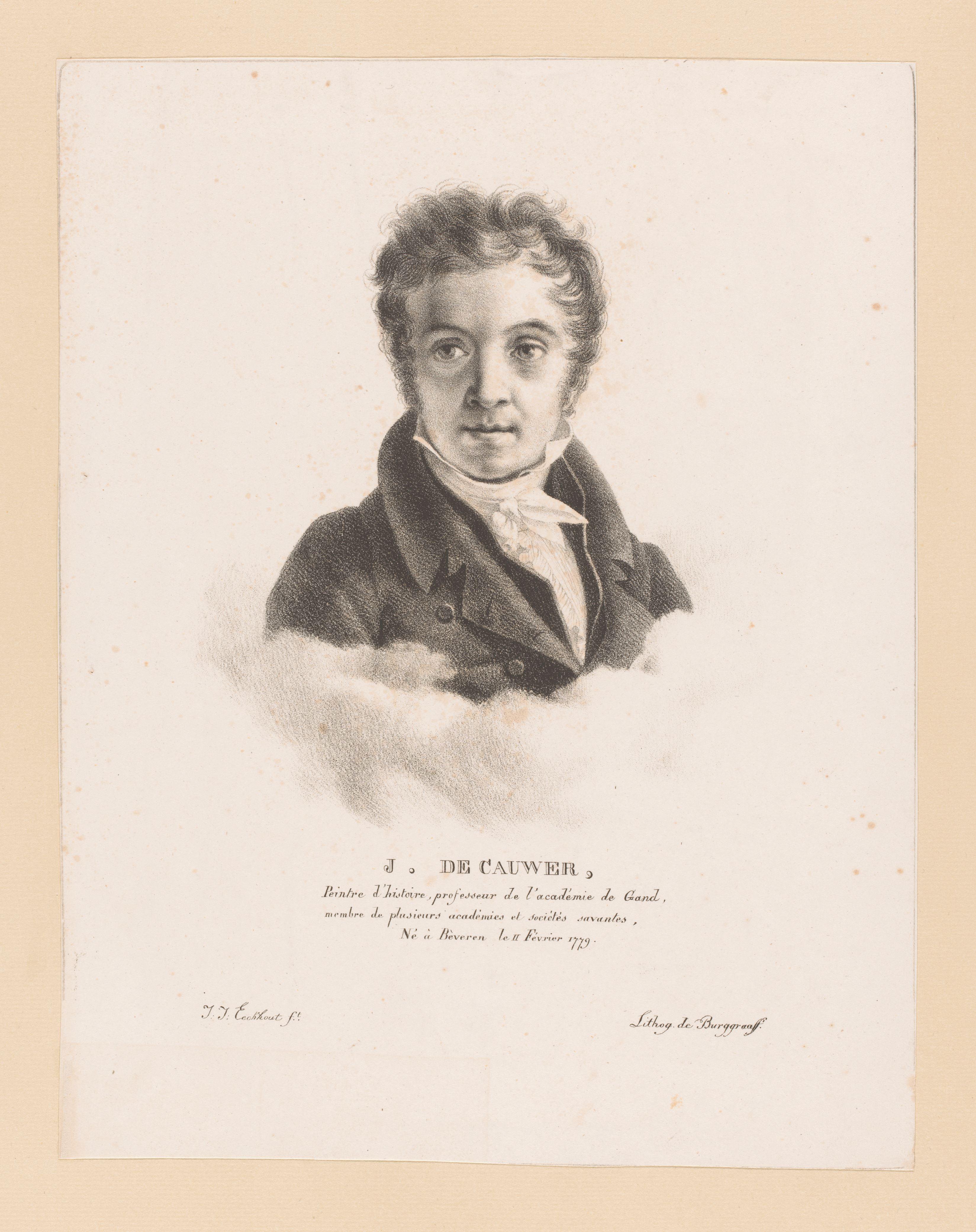 Portret van Joseph de Cauwer