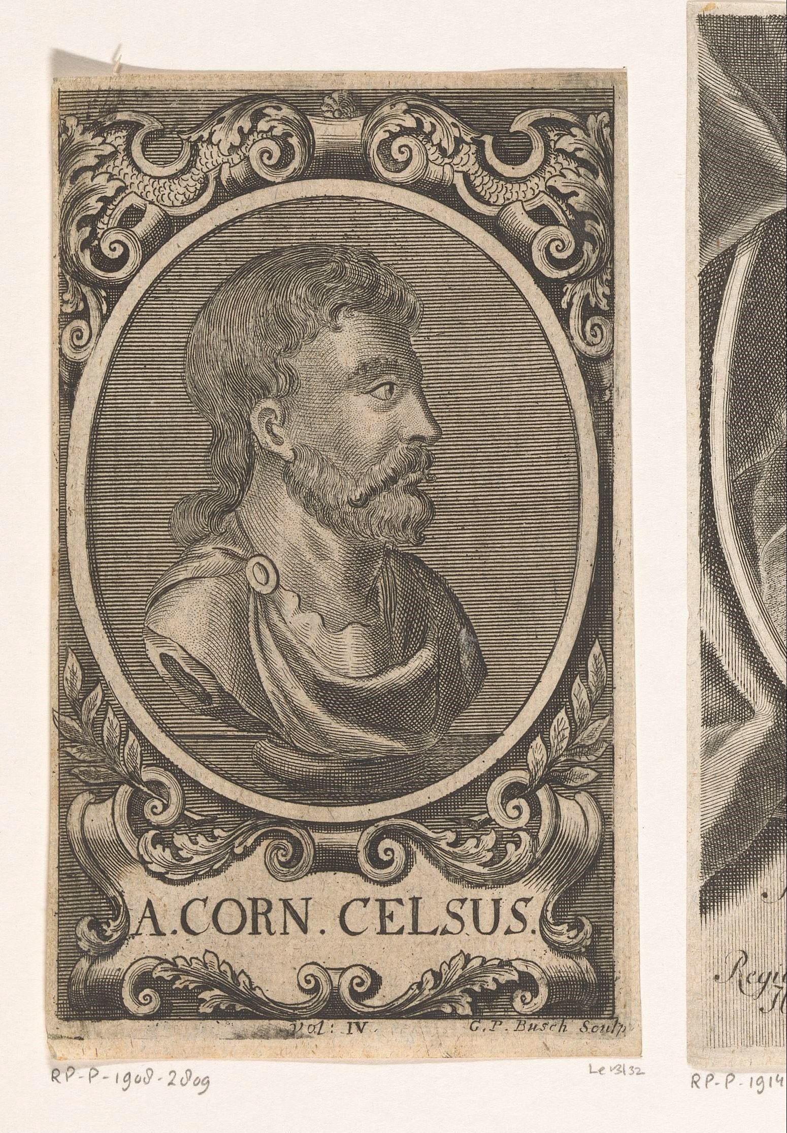 Portret van Aulus Cornelius Celsus