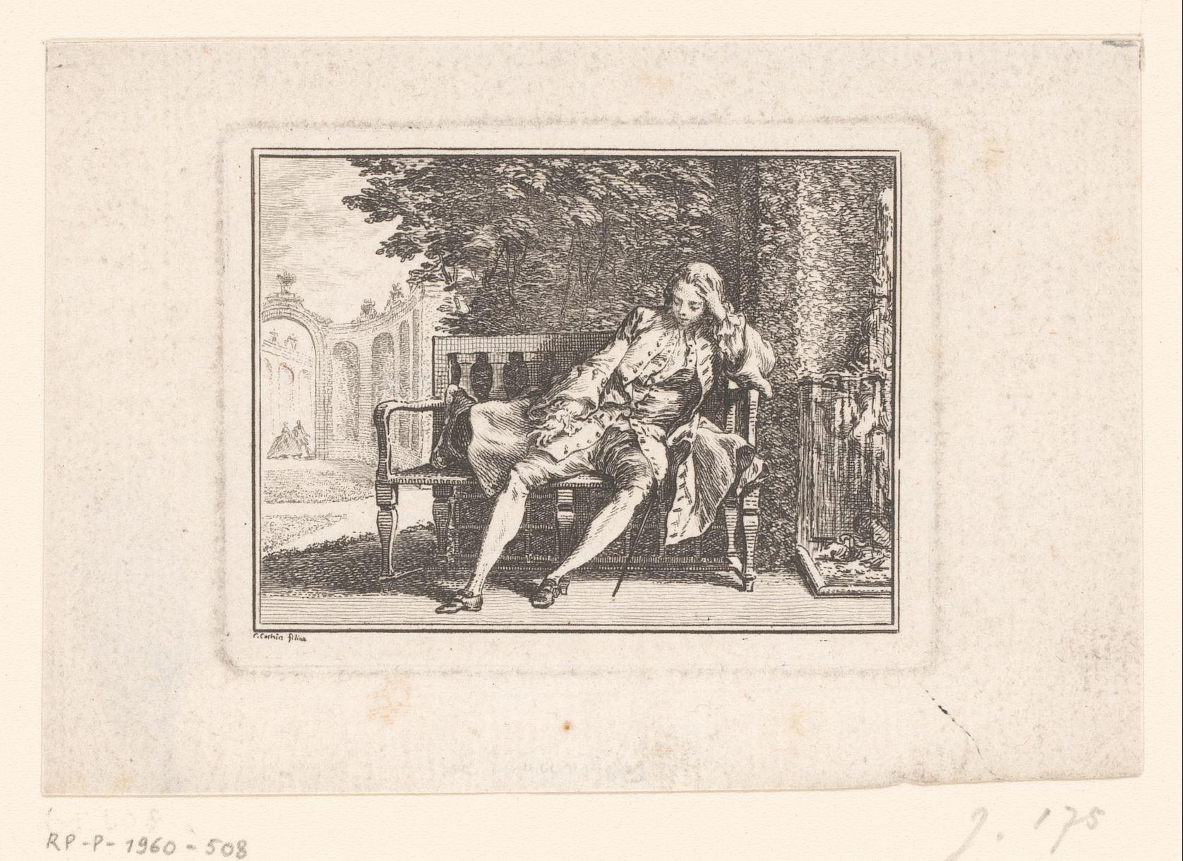 Zittende jongen