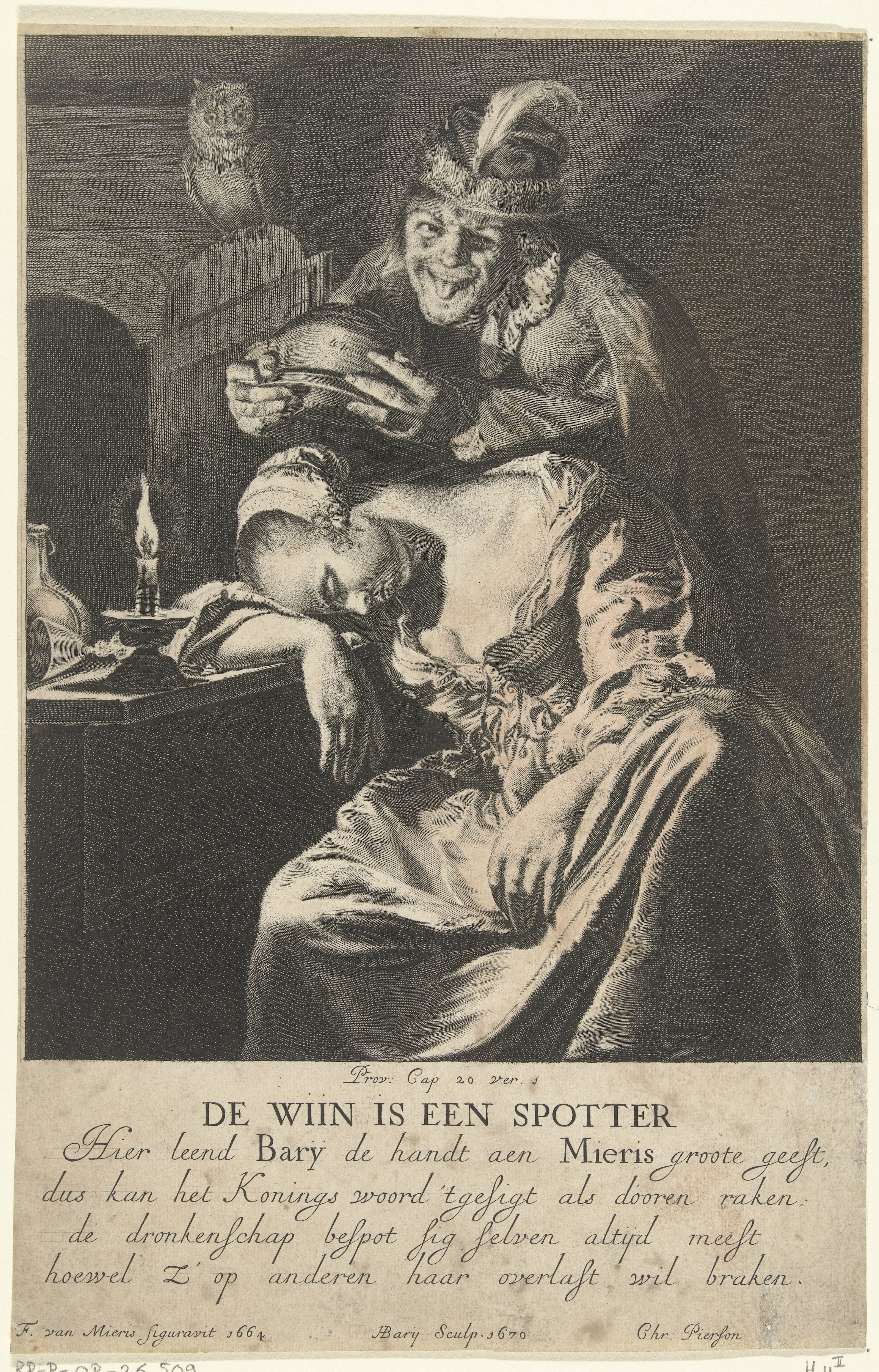 De wijn is een spotter