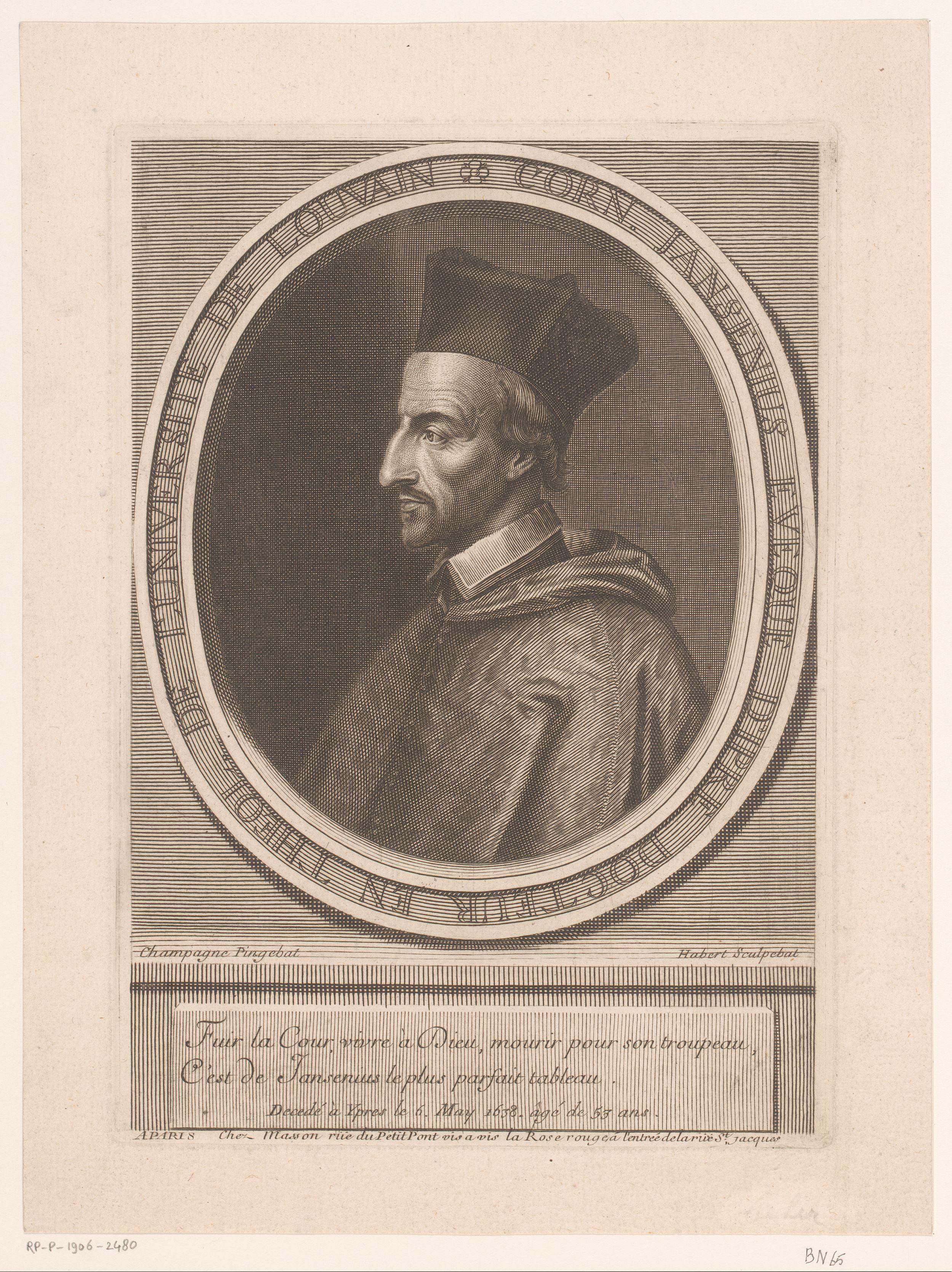 Portret van Cornelius Jansenius