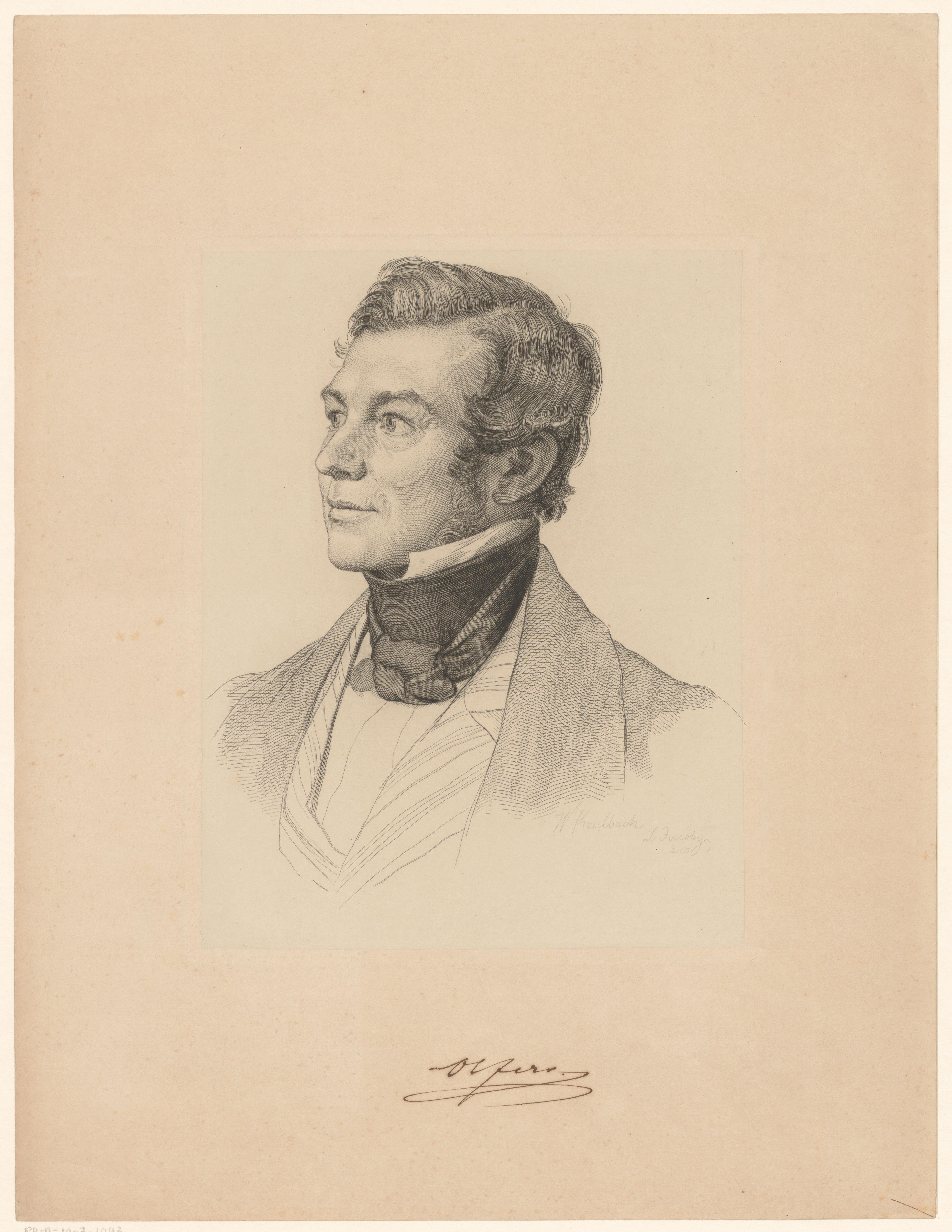 Portret van Ignaz von Olfers