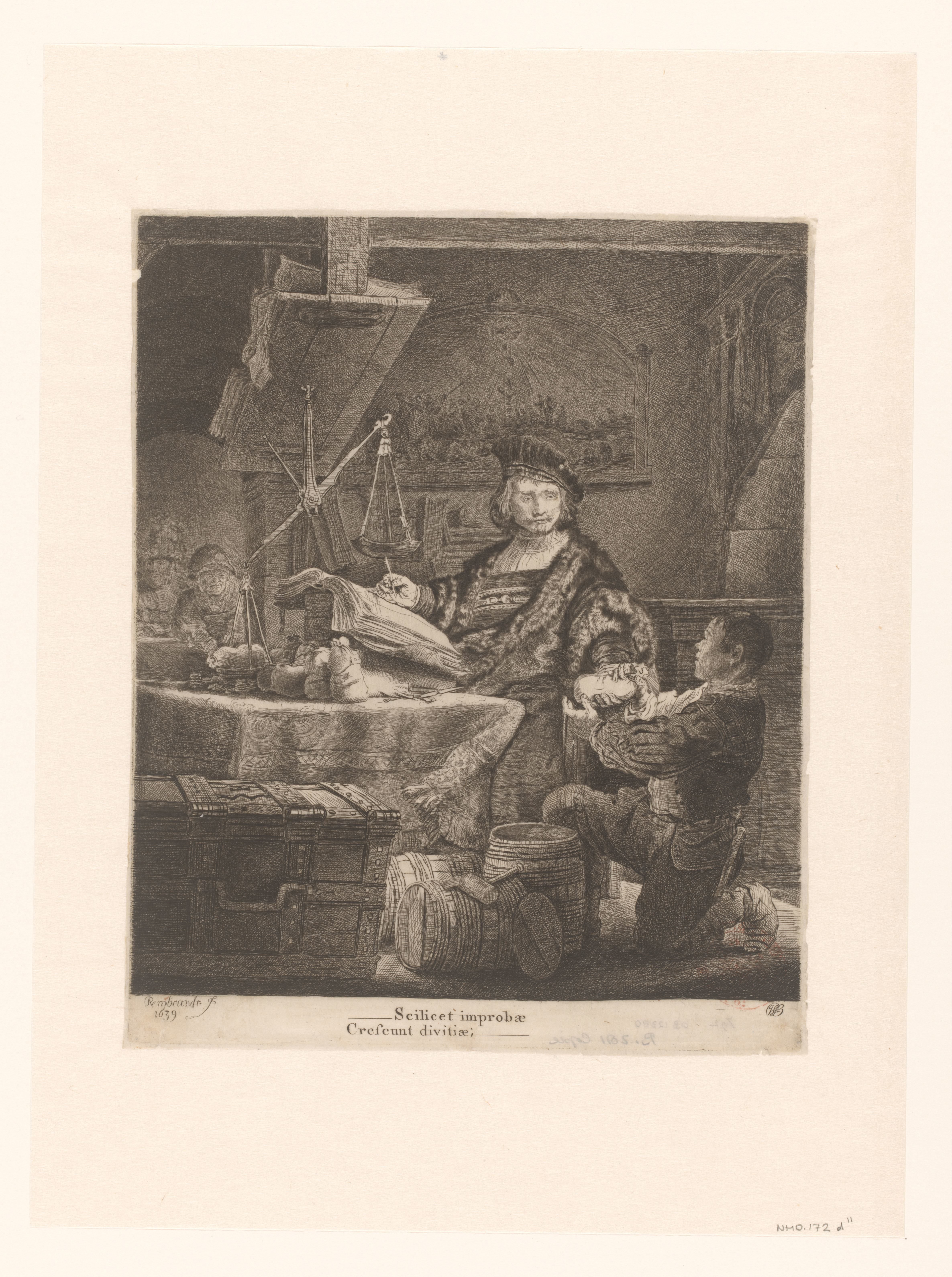 Jan Uytenbogaert, 'The goldweigher'