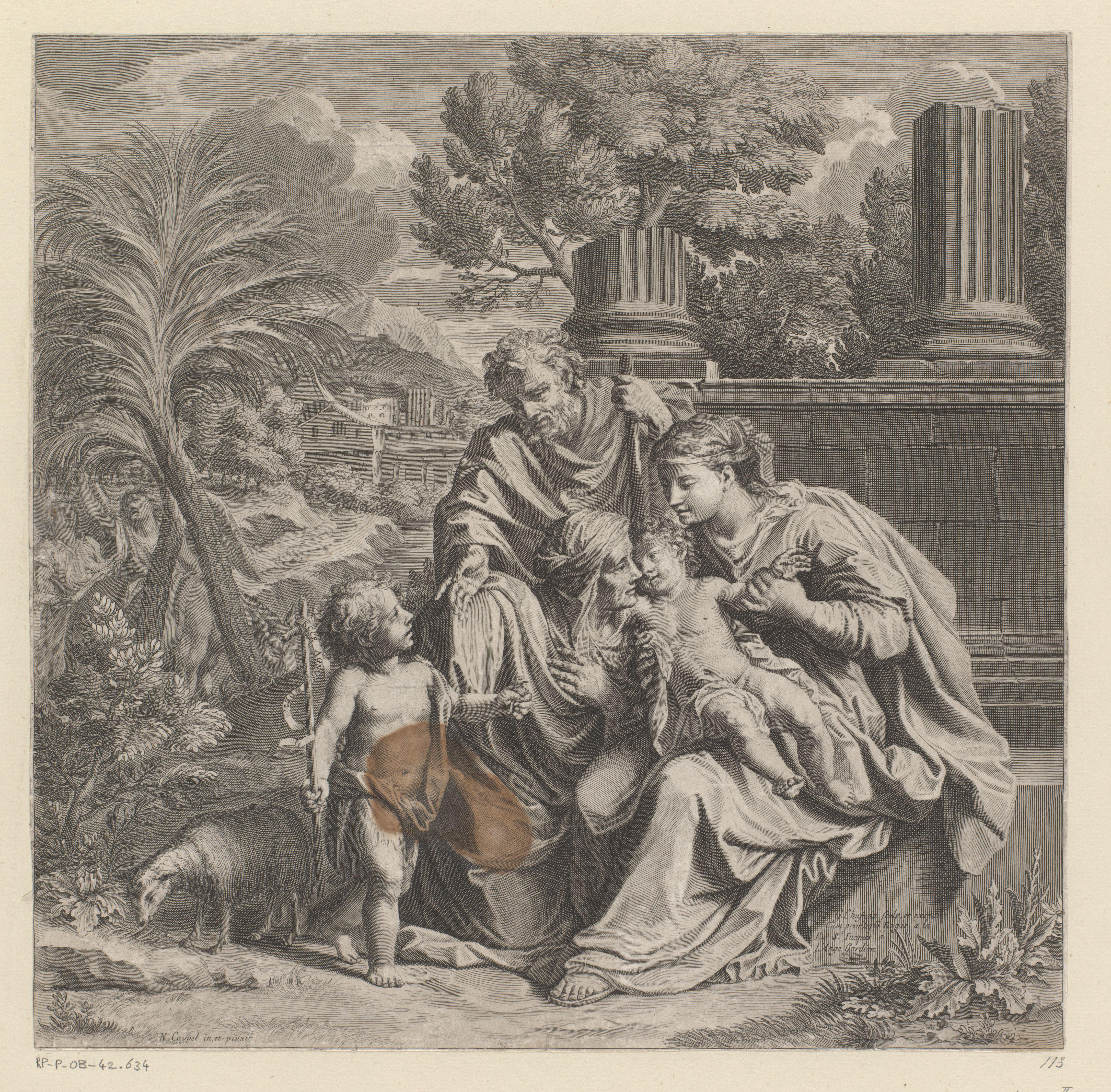 Heilige Familie met Johannes en Elisabeth