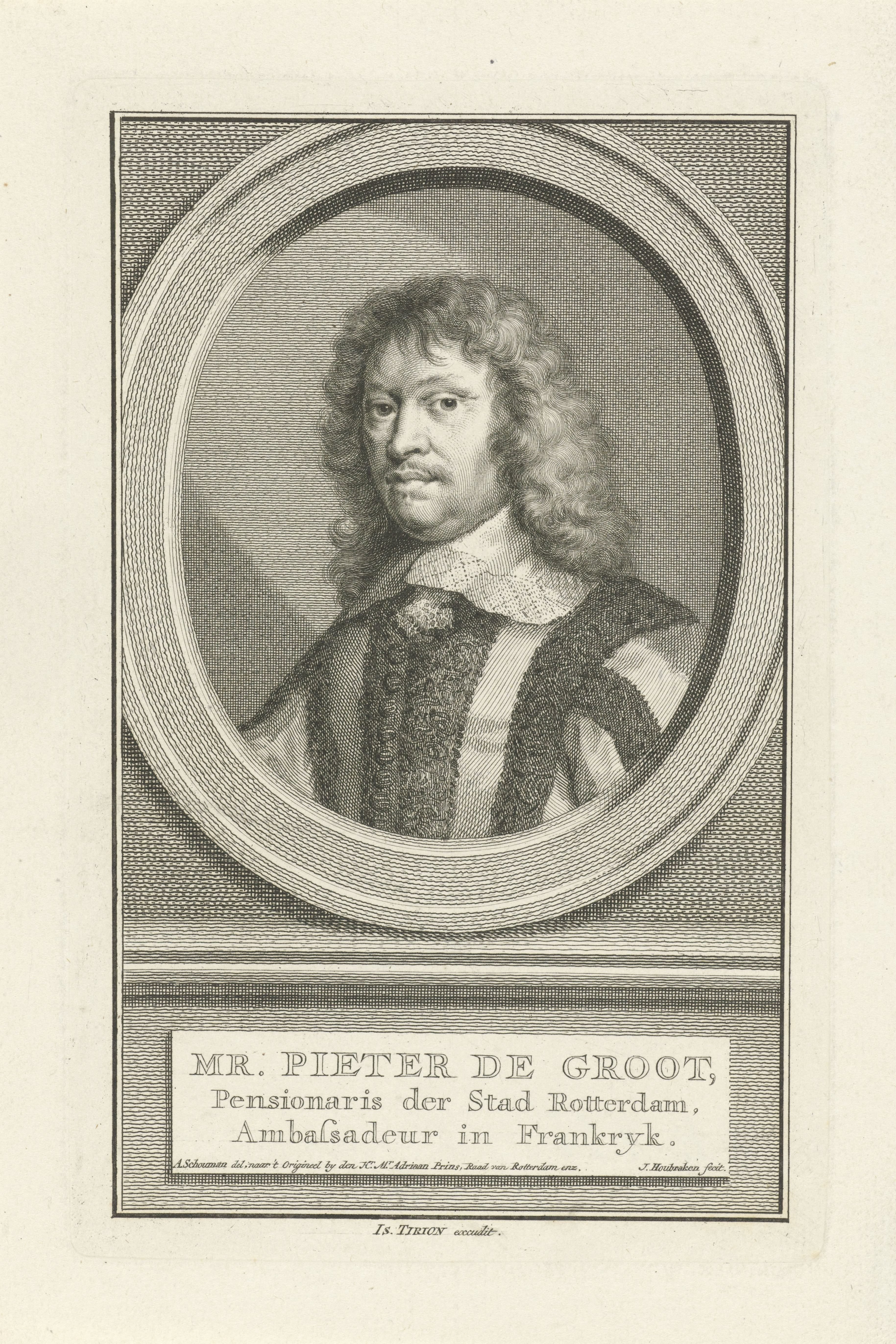 Portret van Pieter de Groot