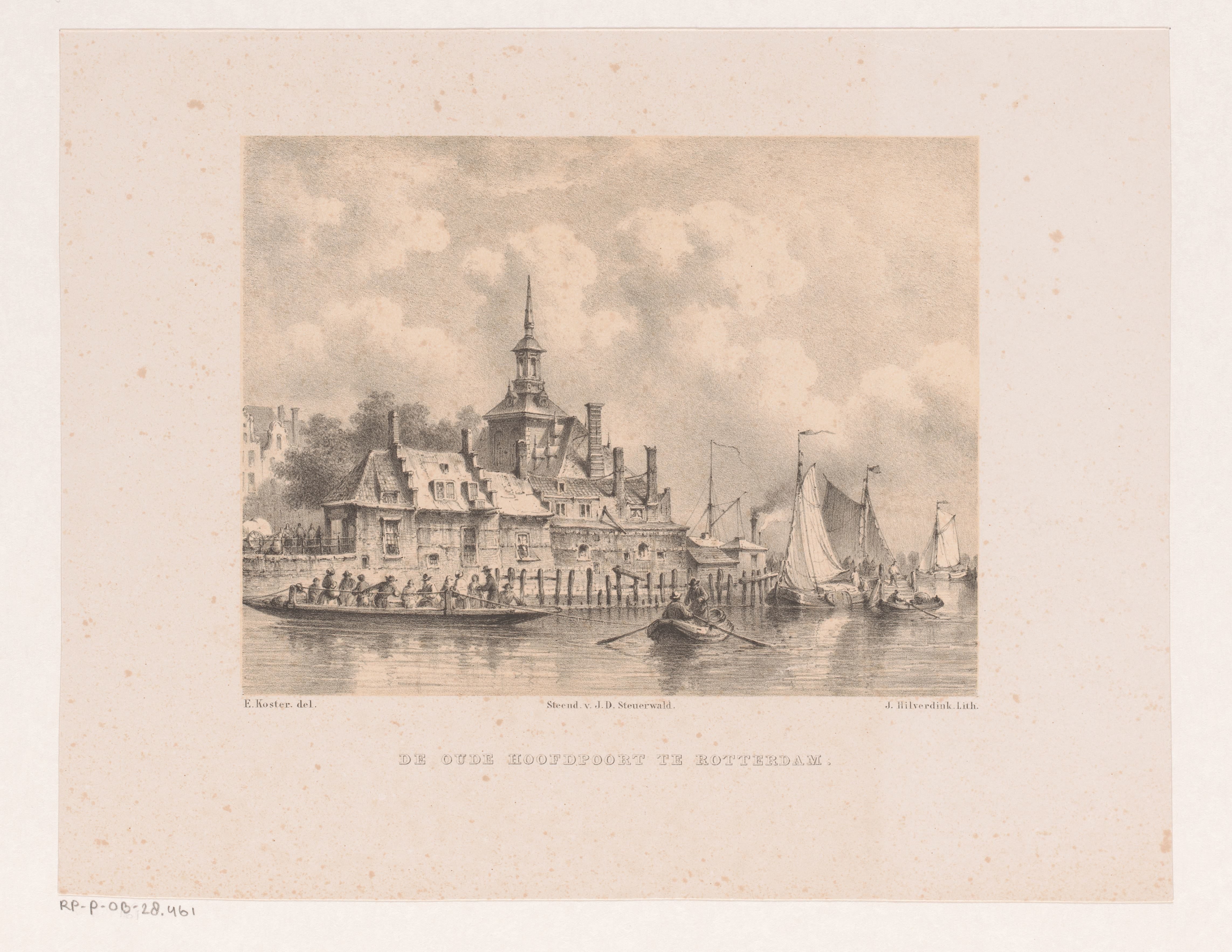 Ooster Oude Hoofdpoort in Rotterdam