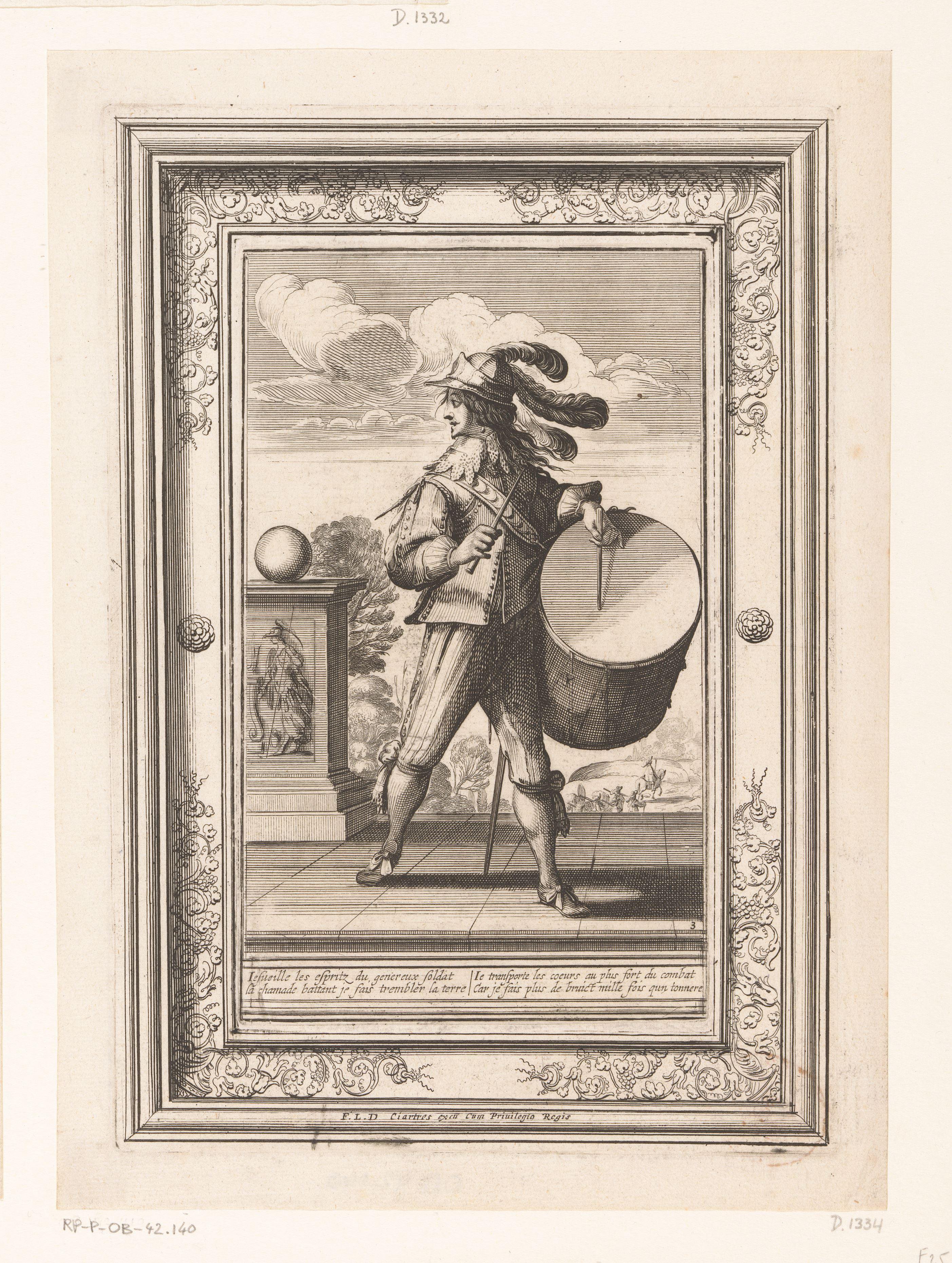 Drummer of the French Royal Guard, c. 1630