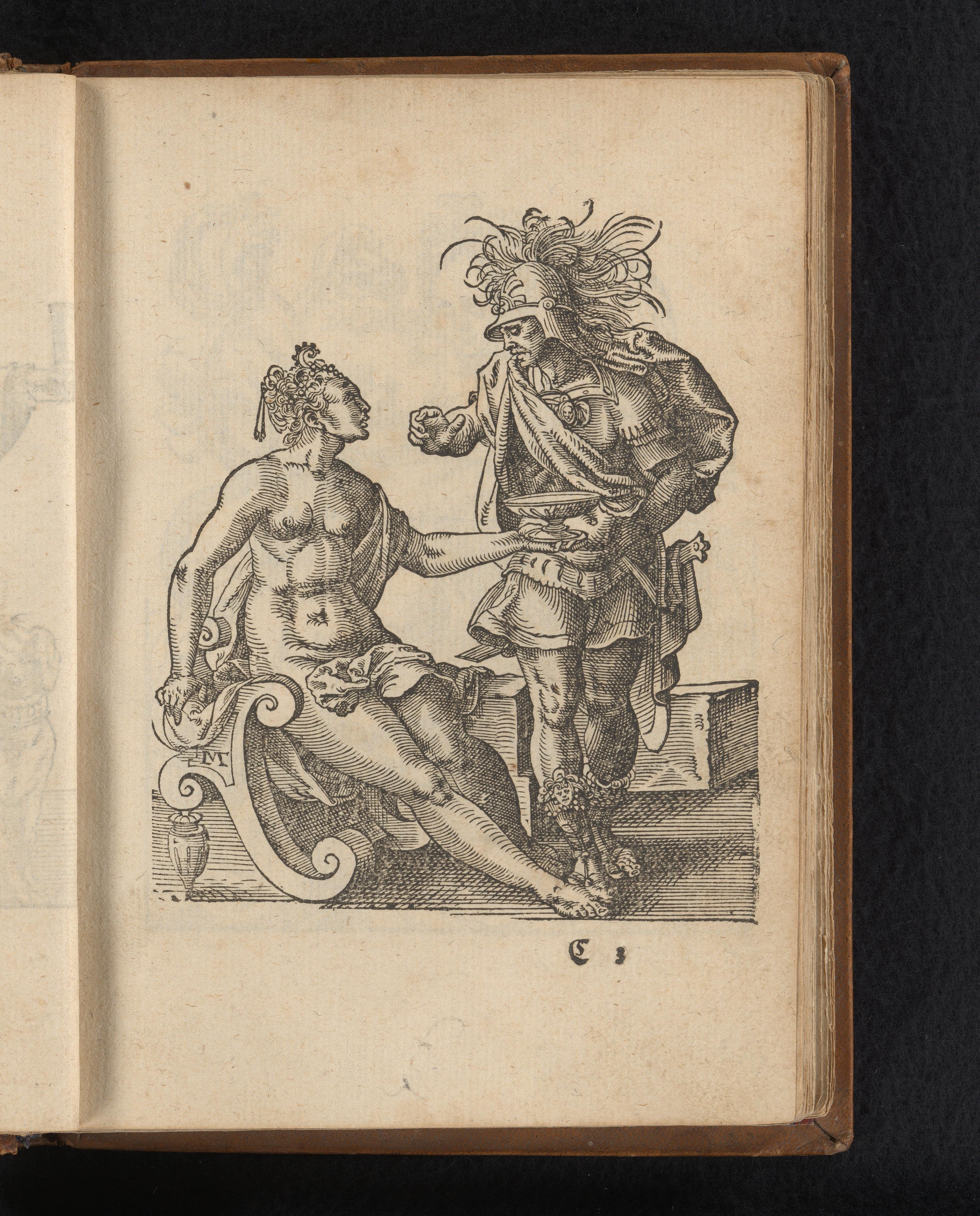 Circe reikt Odysseus de gifbeker