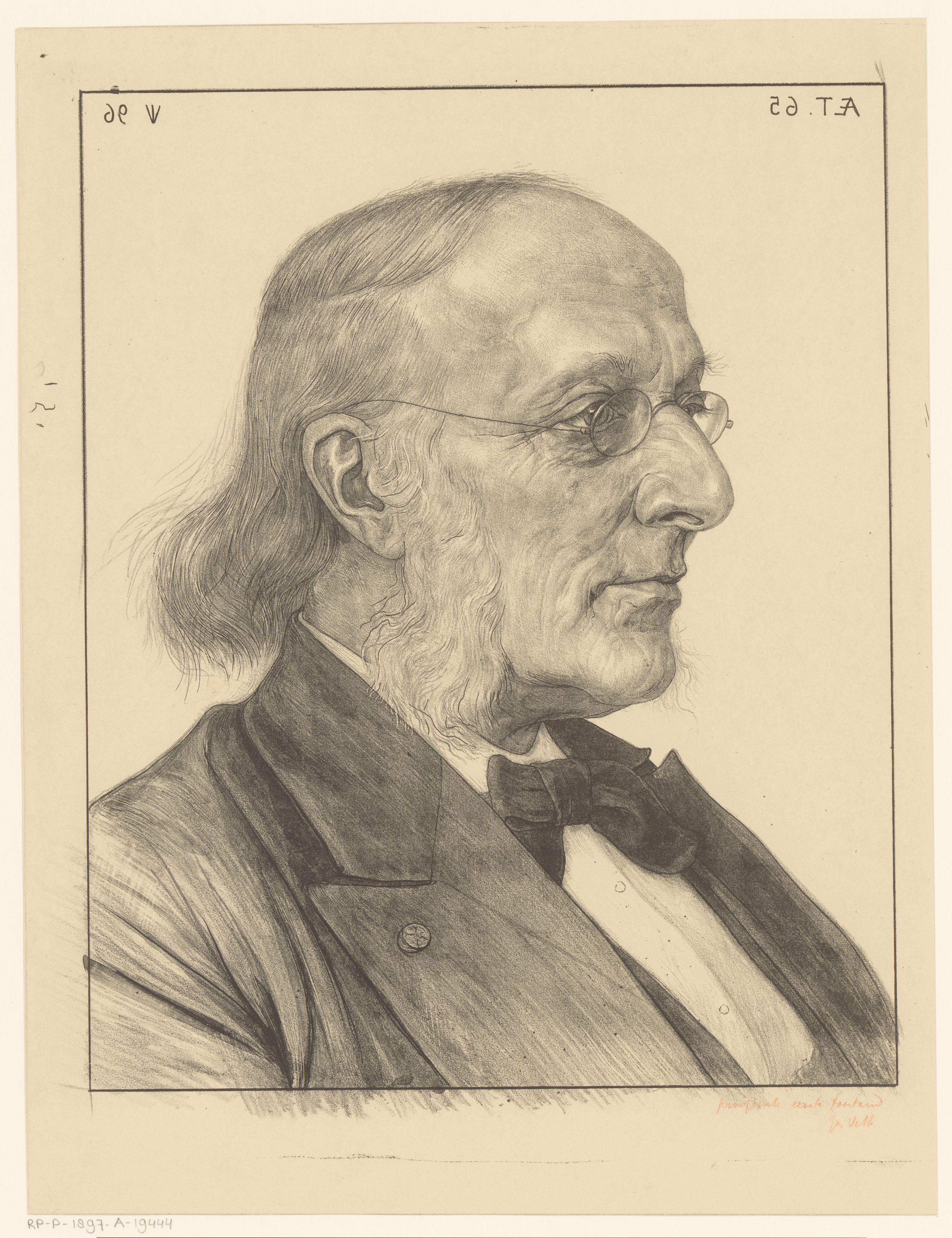 Portret van Antonie Hendrik Gerrit Paul van den Es