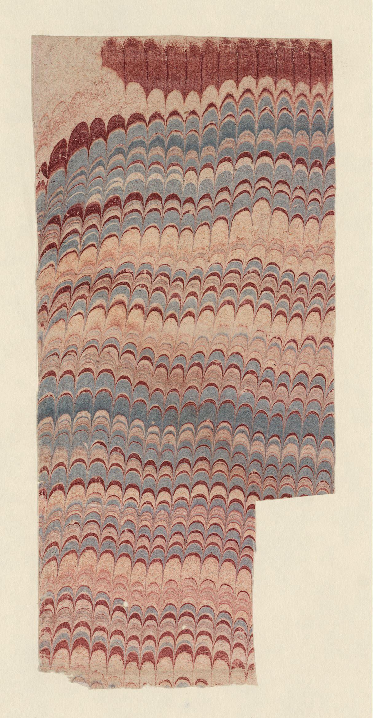 Kammarmer in rood en blauw