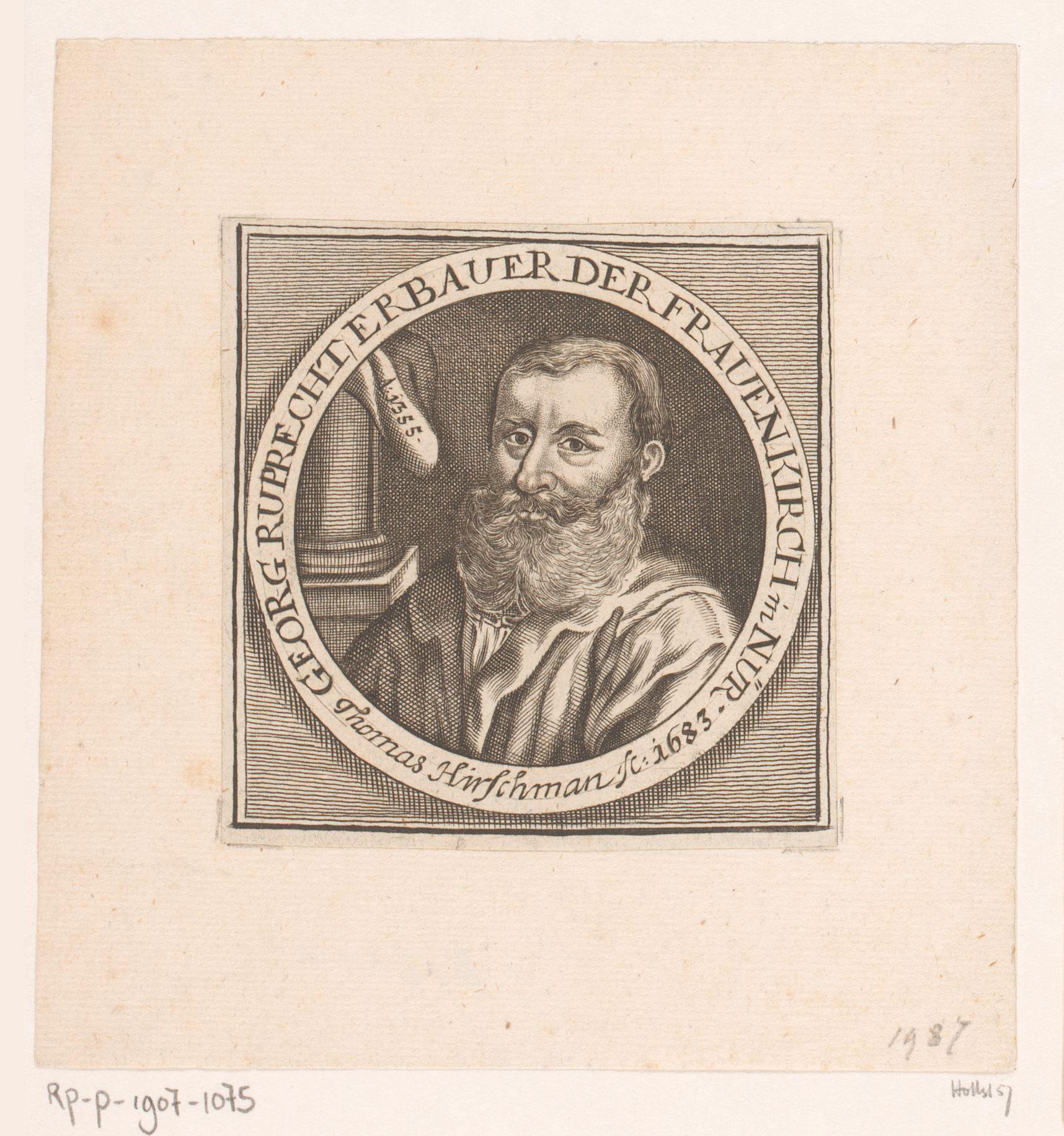 Portret van Georg Rupprecht