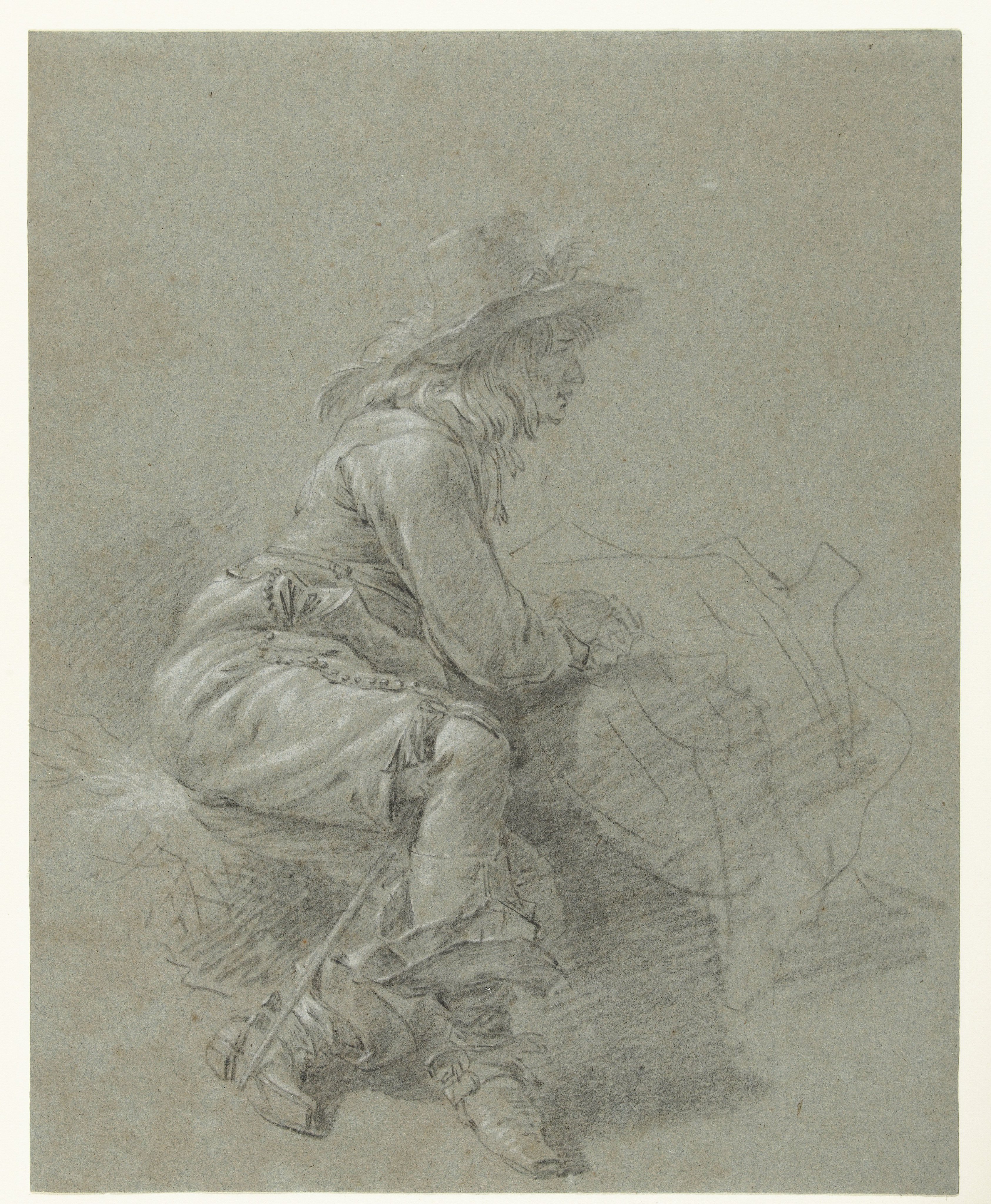 Sitting Horseman