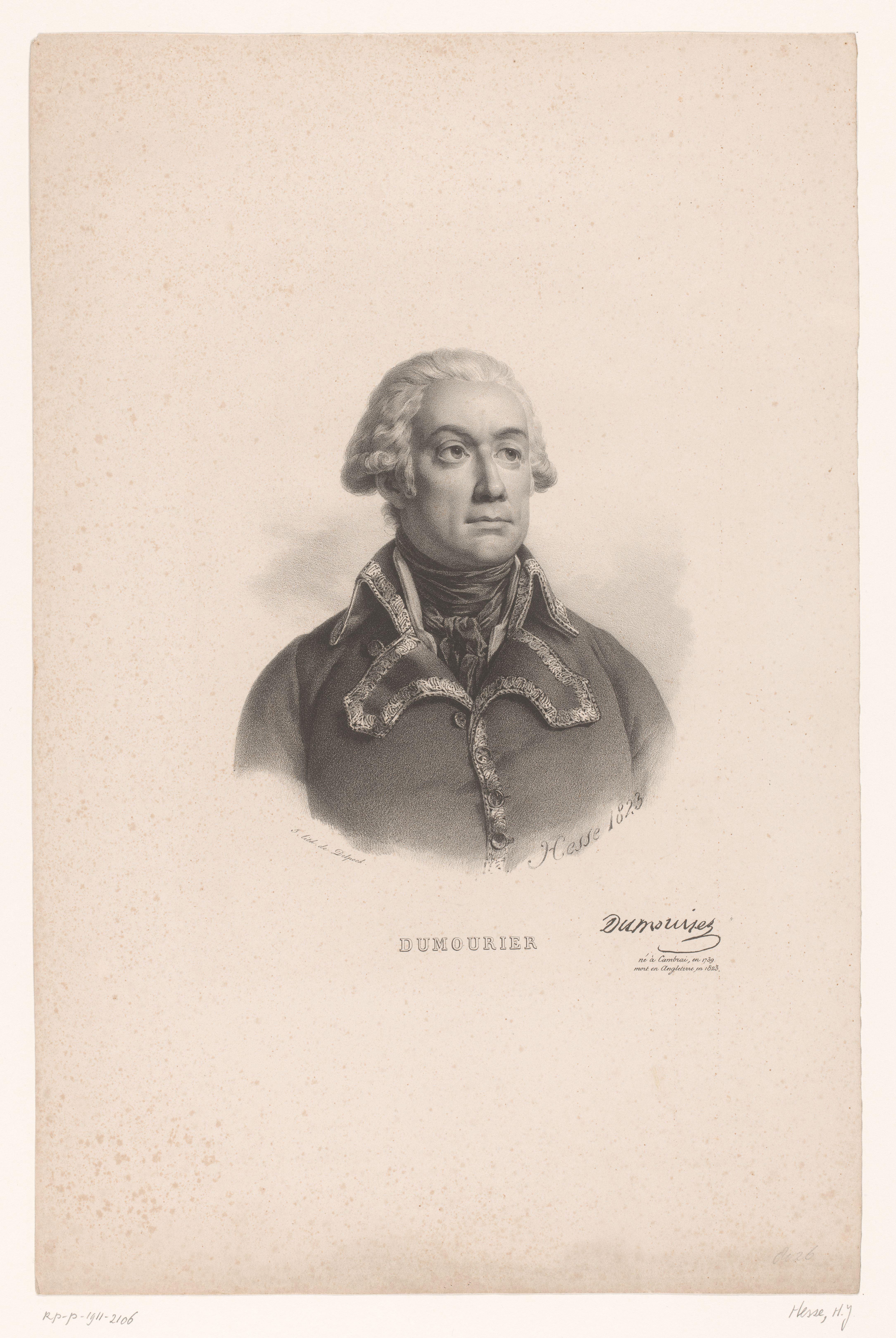 Portret van Charles François Dumouriez