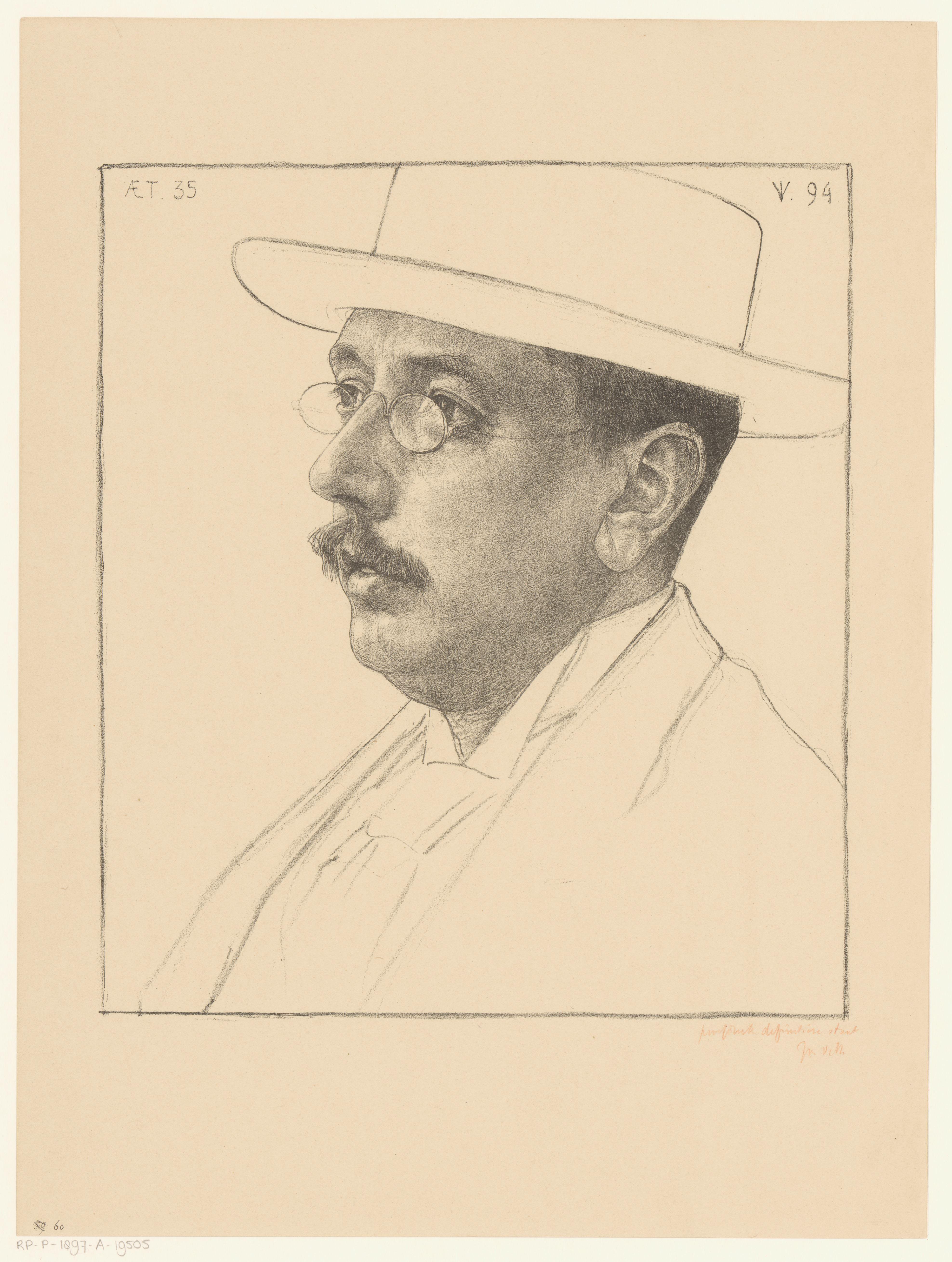 Portret van Aegidius Willem Timmerman