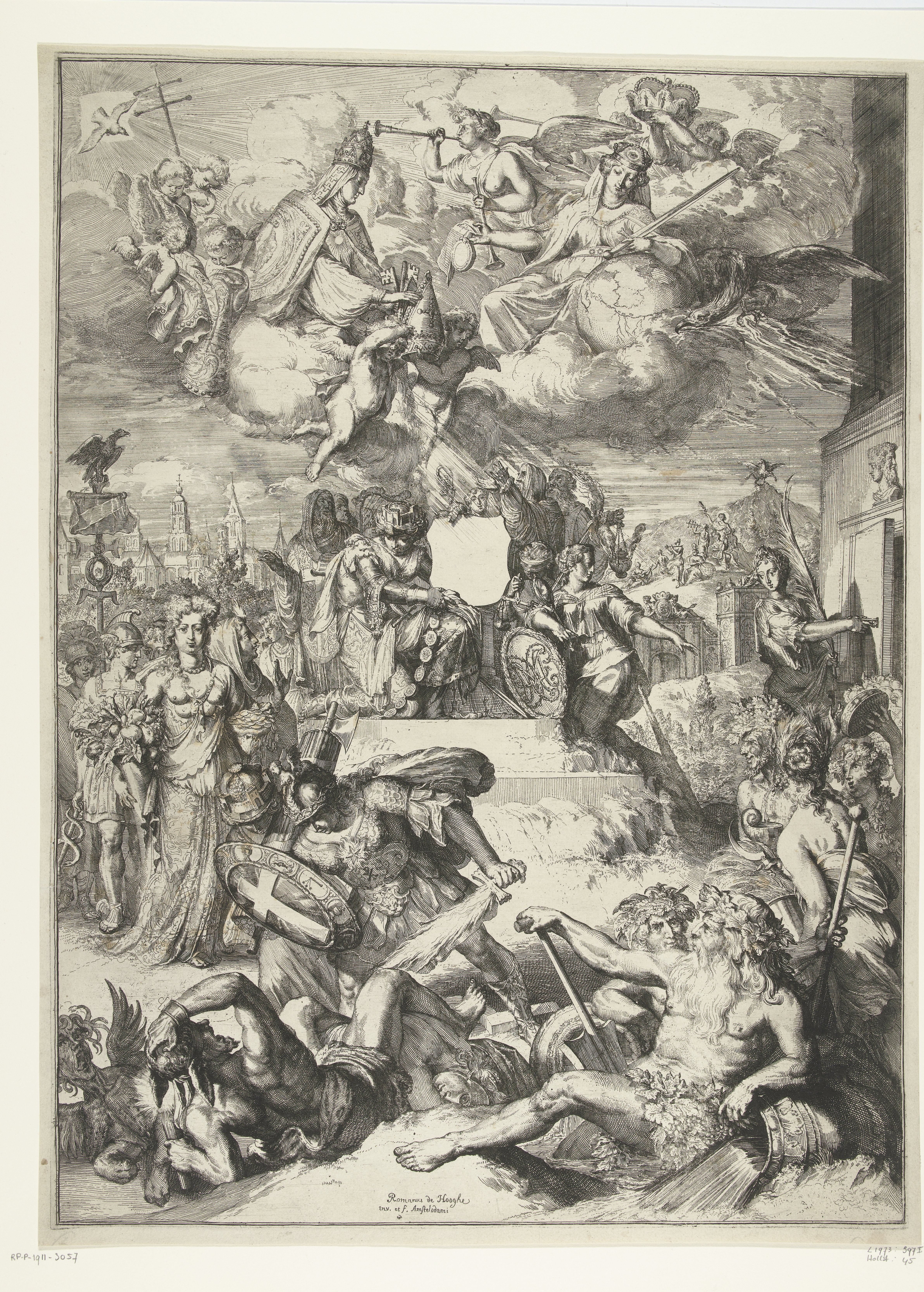 Allegorie op de benoeming van Karl Henrich tot aartsbisschop van Mainz