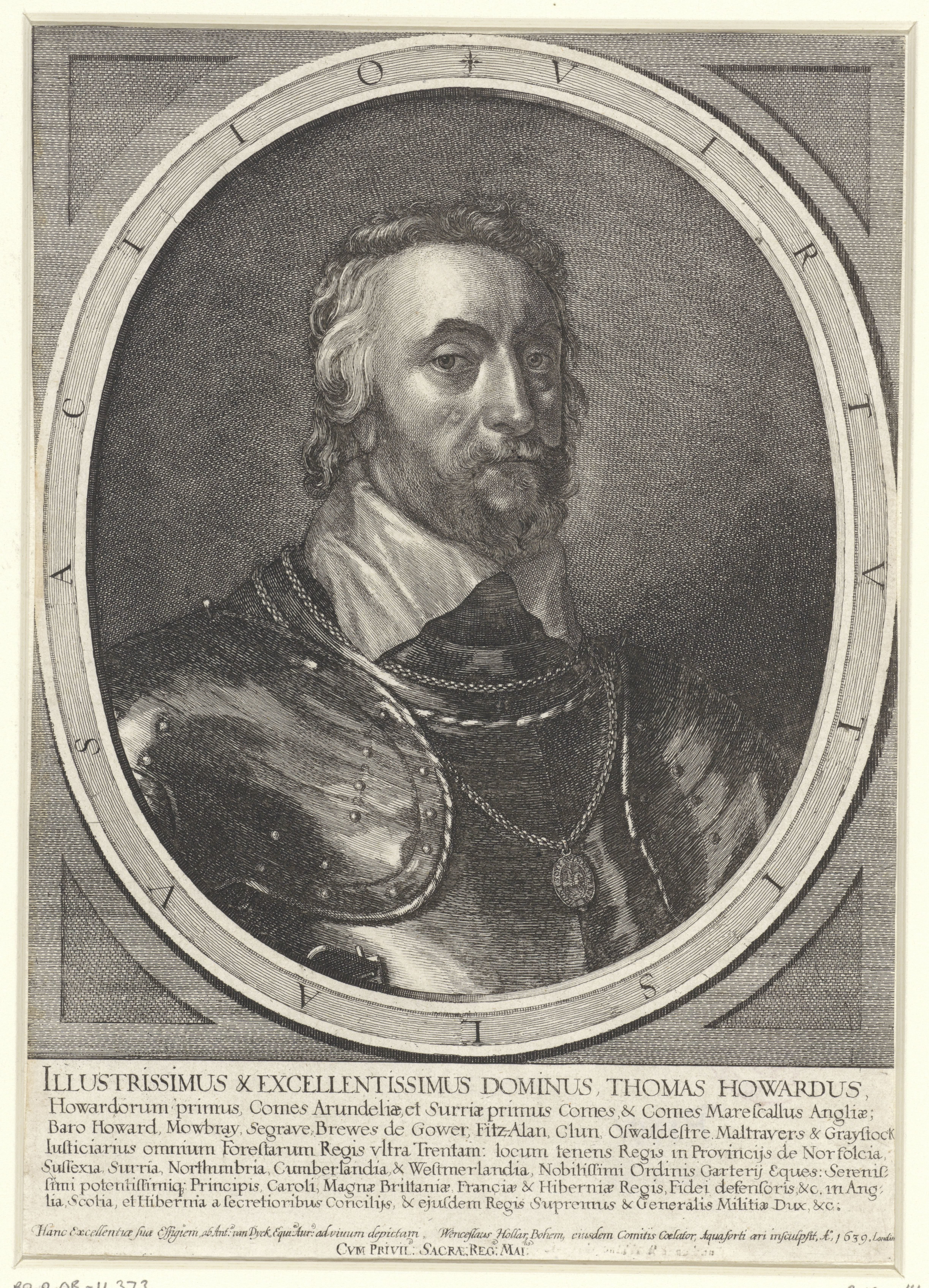 Portret van Thomas Howard, graaf van Arundel